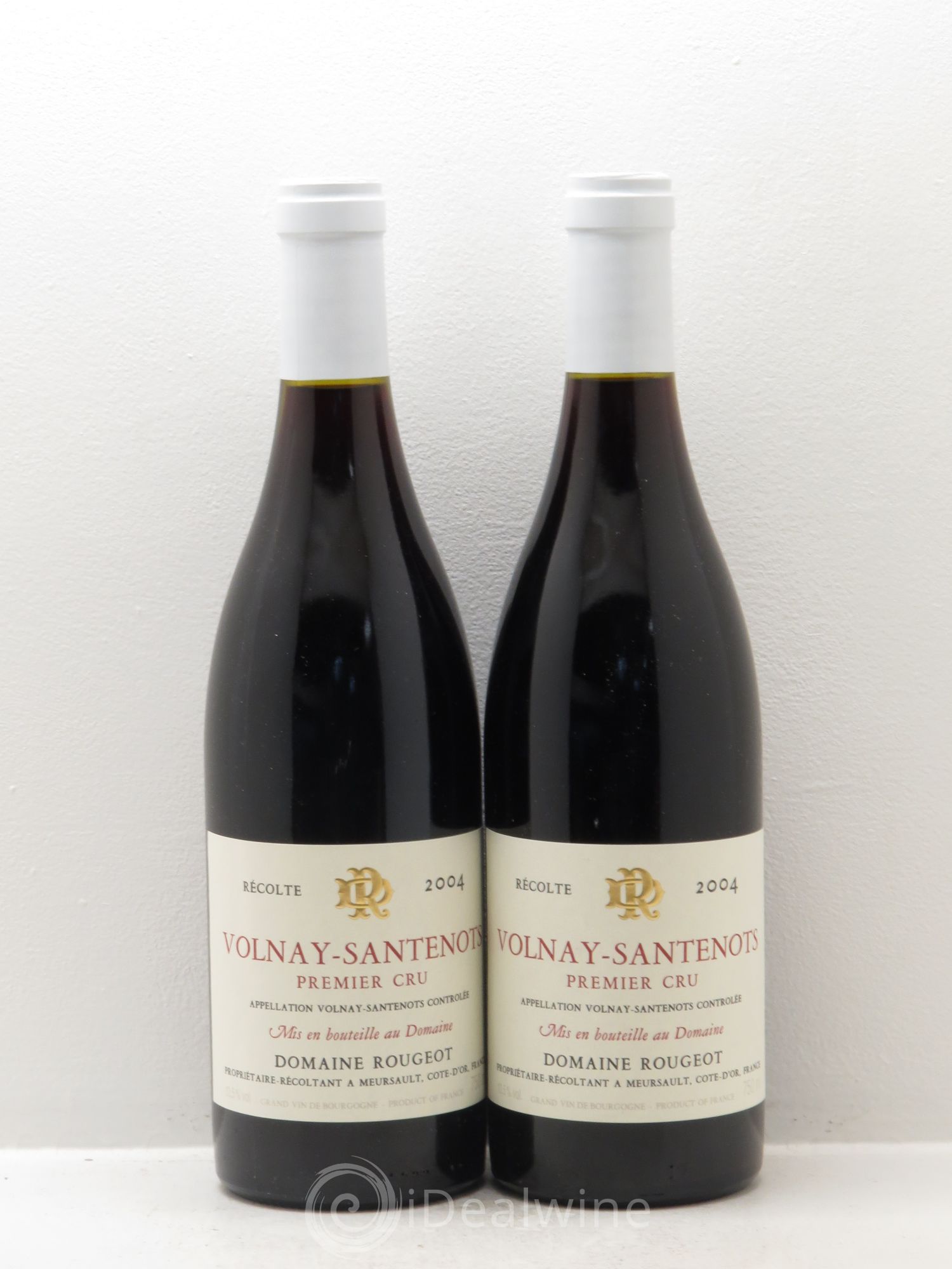 Volnay 1er Cru Domaine Rougeot 2004 - Lot de 2 bouteilles - 0