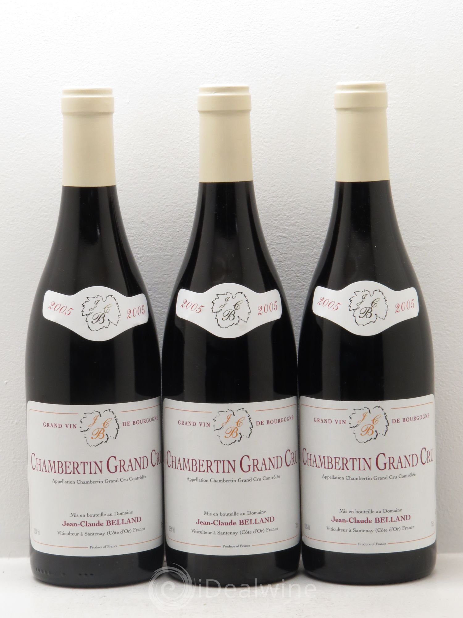 Chambertin Grand Cru Domaine Belland 2005 - Posten von 3 Flaschen - 0