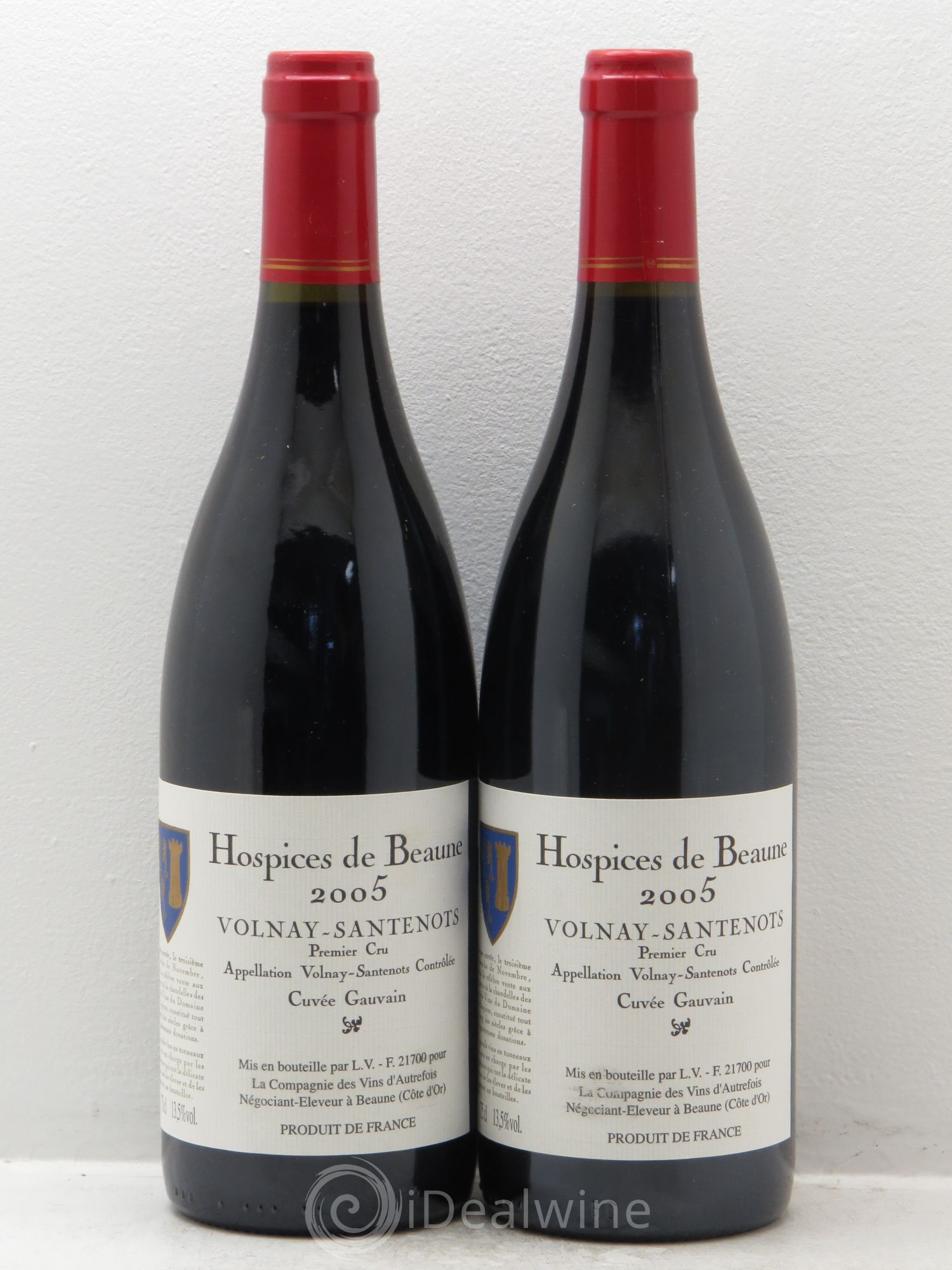 Volnay 1er Cru Cuvée Gauvain 2005 - Posten von 2 Flaschen - 0