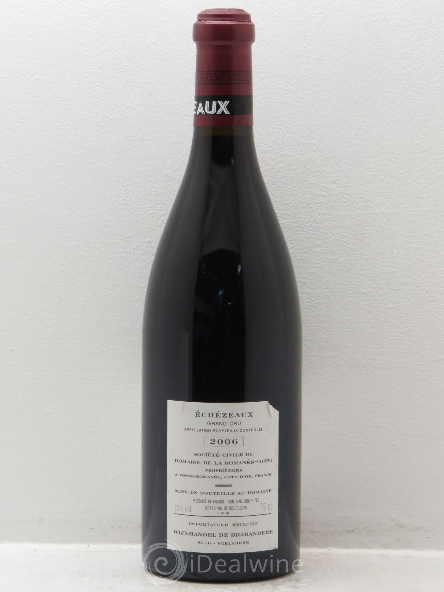 Echezeaux Grand Cru Domaine de la Romanée-Conti 2006 - Lot de 1 bouteille - 1