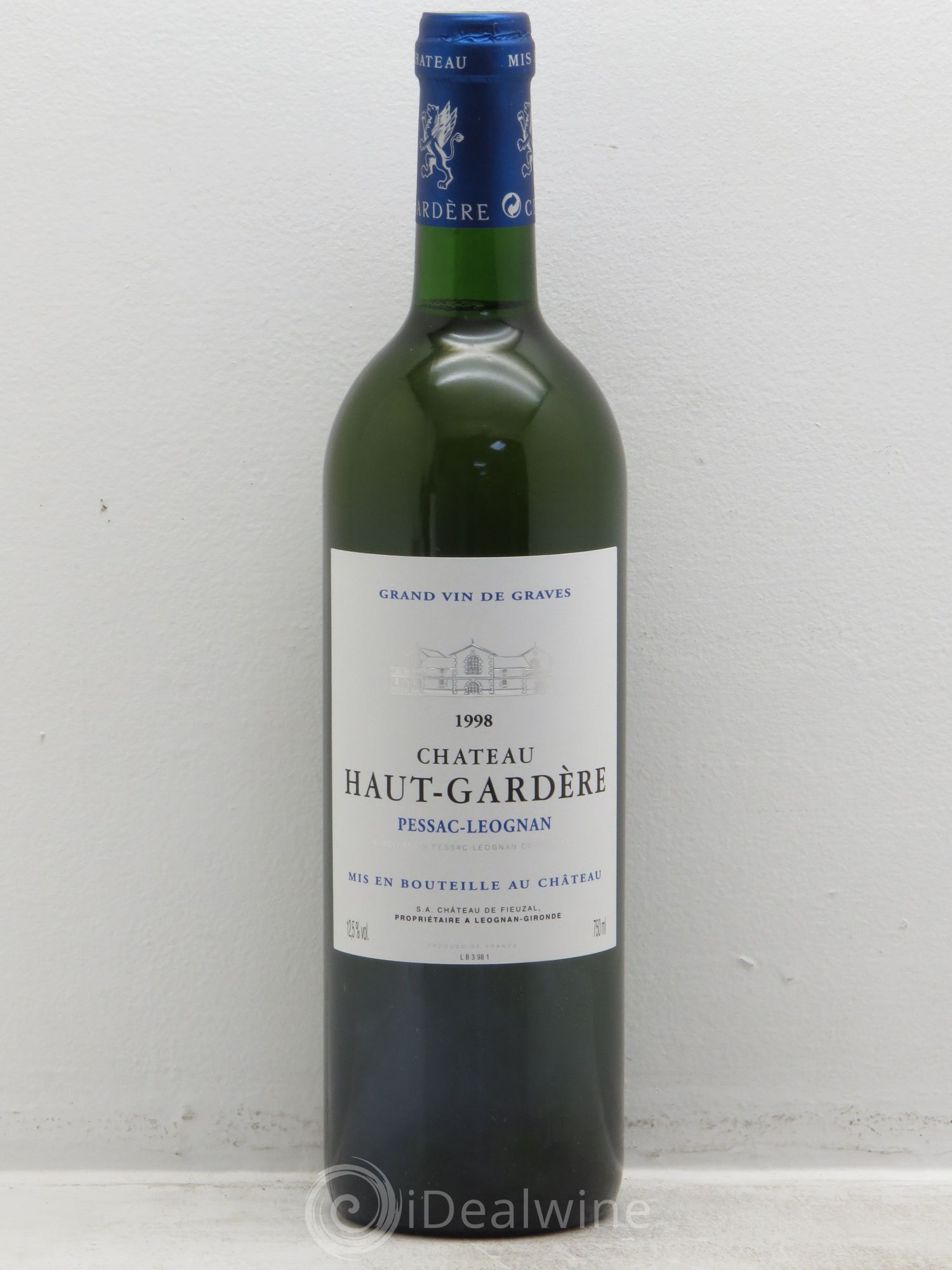 Château Haut-Gardère 1998 - Lot de 6 bouteilles - 0