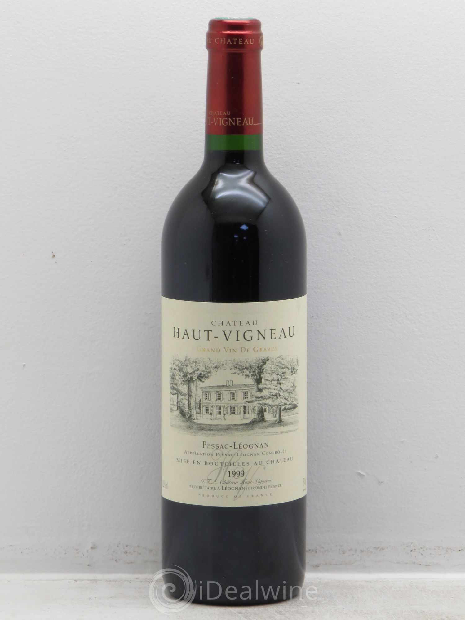 Pessac-Léognan Château Haut Vigneau 1999 - Lot de 6 bouteilles - 0