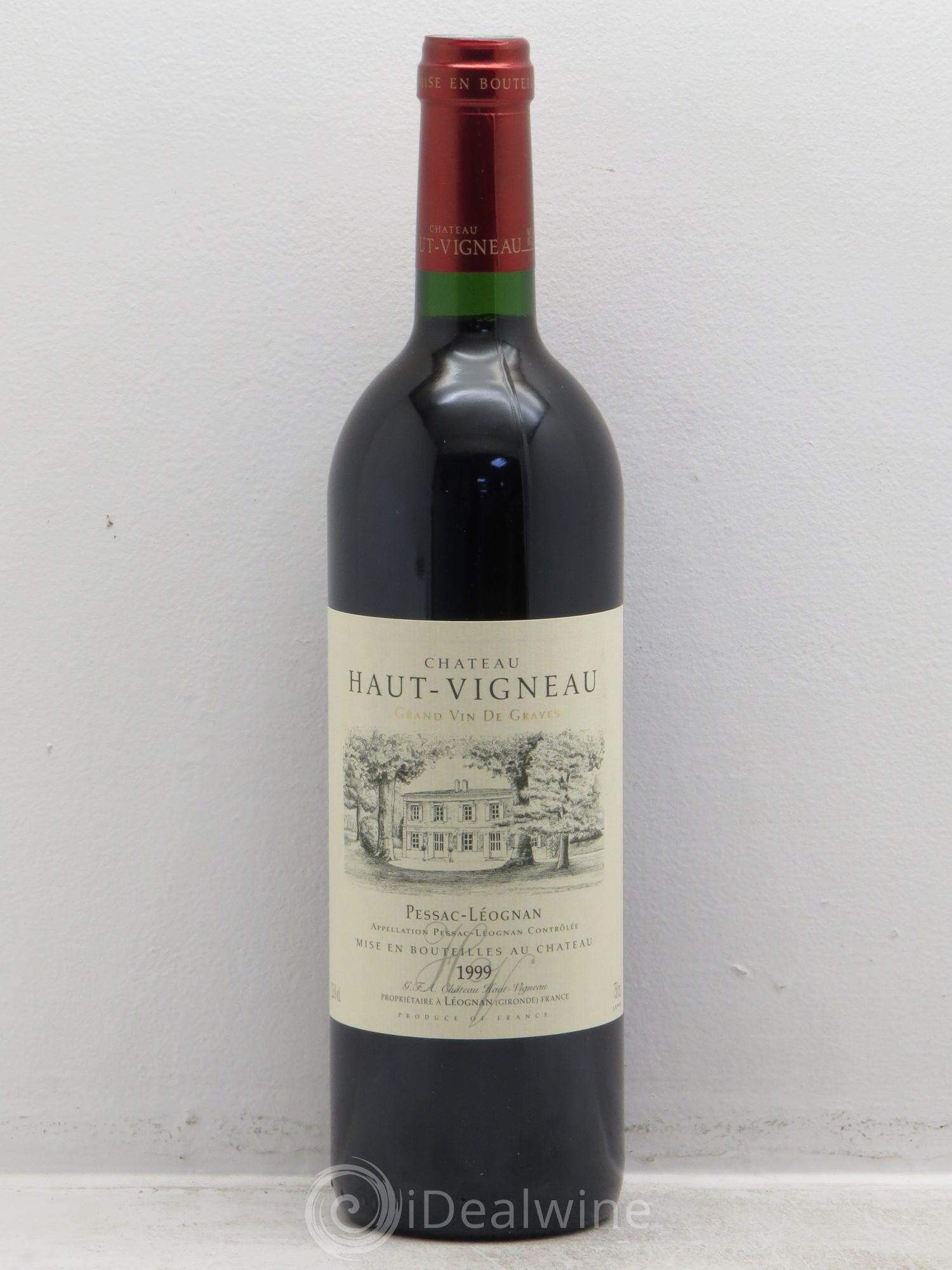 Pessac-Léognan Château Haut Vigneau 1999 - Lot de 6 bouteilles - 0