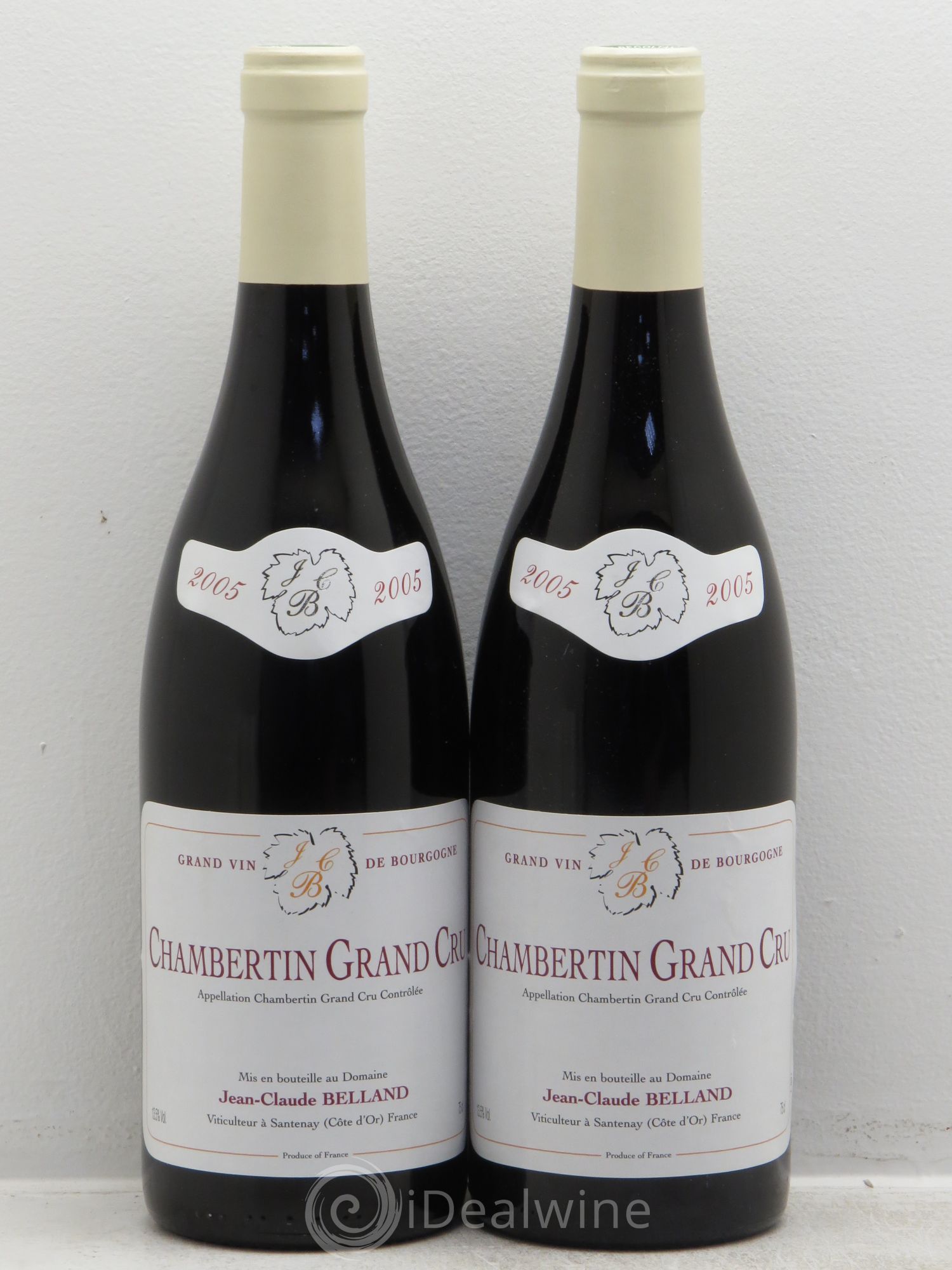 Chambertin Grand Cru Belland 2005 - Lot de 2 bouteilles - 0