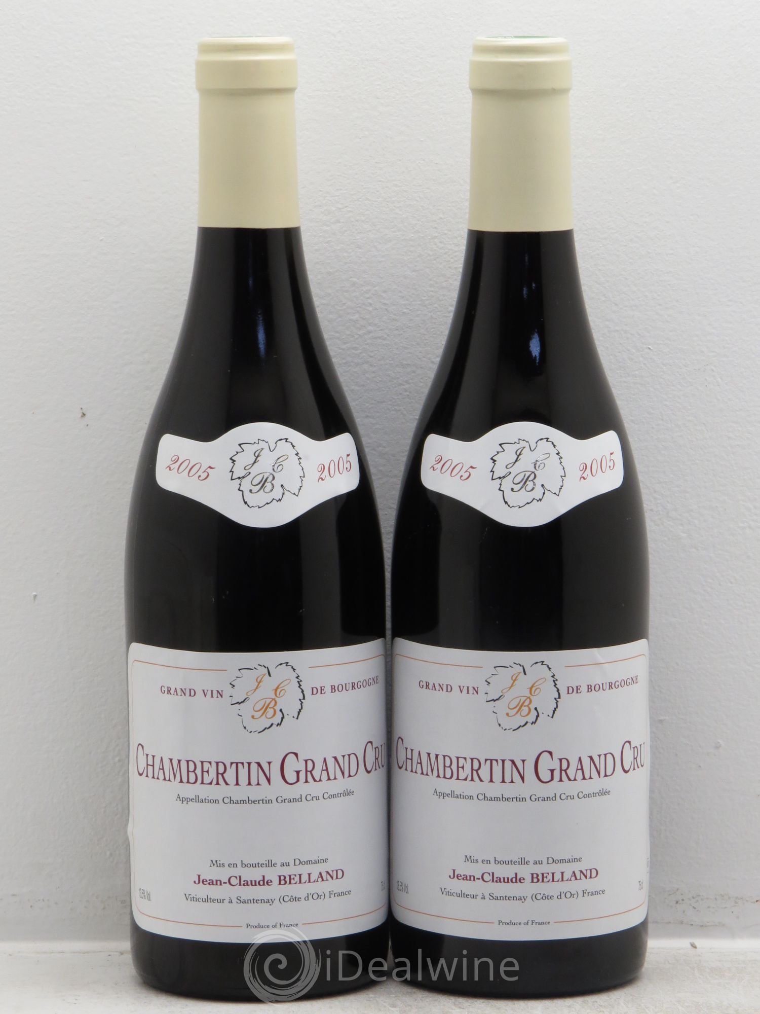 Chambertin Grand Cru Belland 2005 - Lot de 2 bouteilles - 0