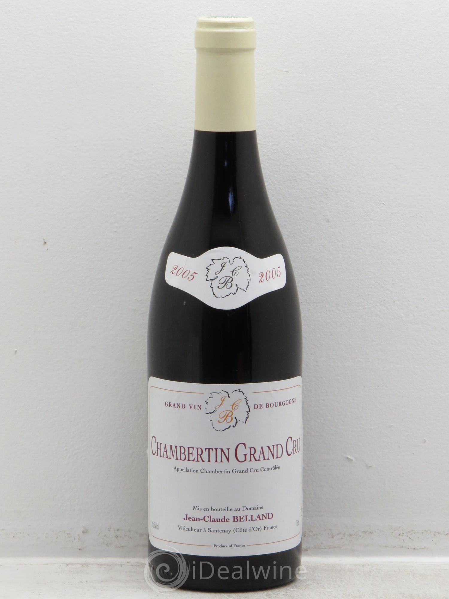 Chambertin Grand Cru Belland 2005 - Lot de 1 bouteille - 0