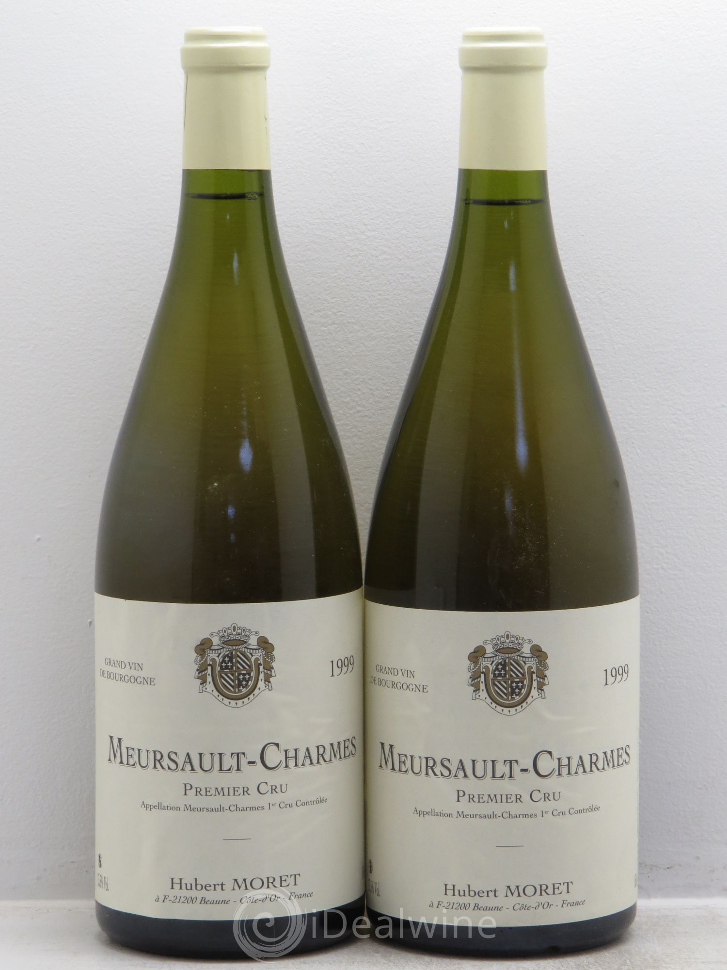 Meursault 1er Cru Domaine Hubert Moret 1999 - Posten von 2 Magnum - 0