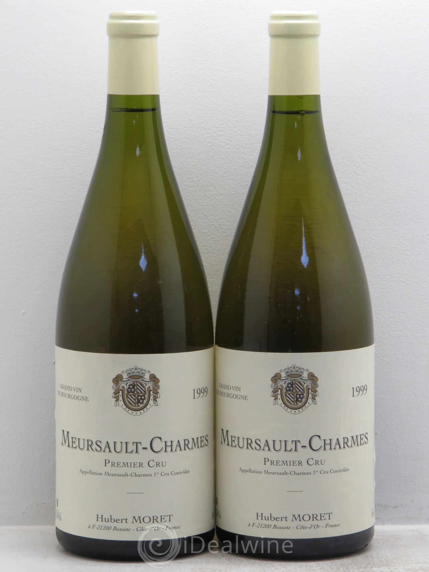 Meursault 1er Cru Domaine Hubert Moret 1999 - Posten von 2 Magnum - 0