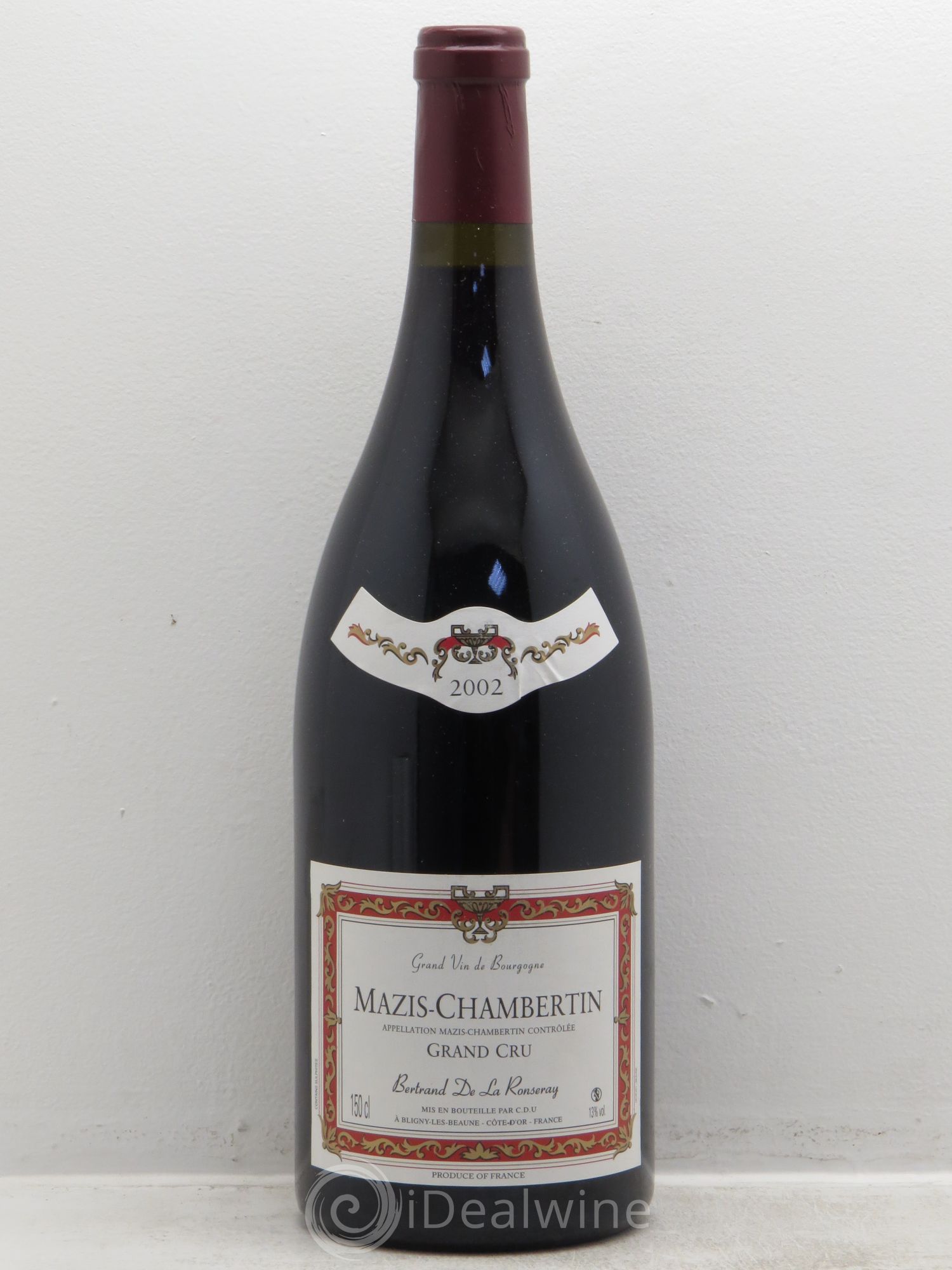 Mazis-Chambertin Grand Cru De la Ronseray 2002 - Lot de 1 magnum - 0