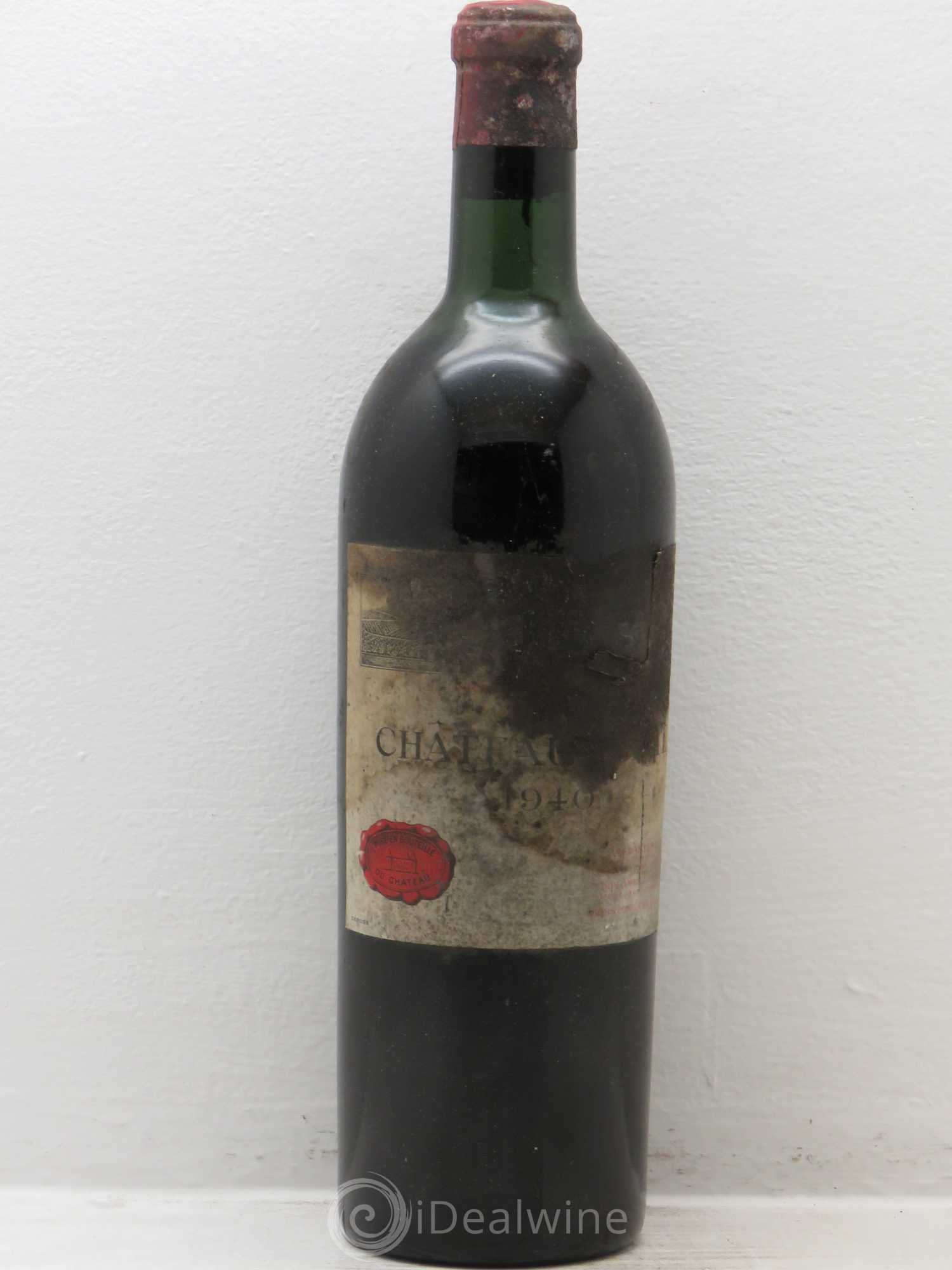 Château Pavie 1er Grand Cru Classé A 1940 - Lot de 1 bouteille - 0