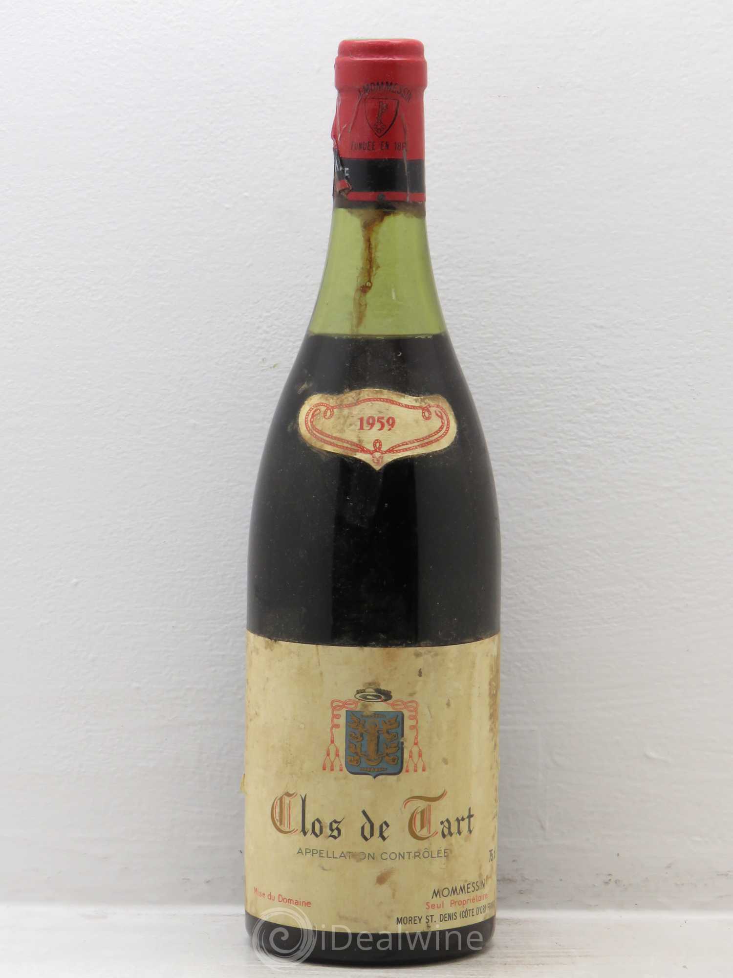 Clos de Tart Grand Cru Clos de Tart 1959 - Lot de 1 bouteille - 0