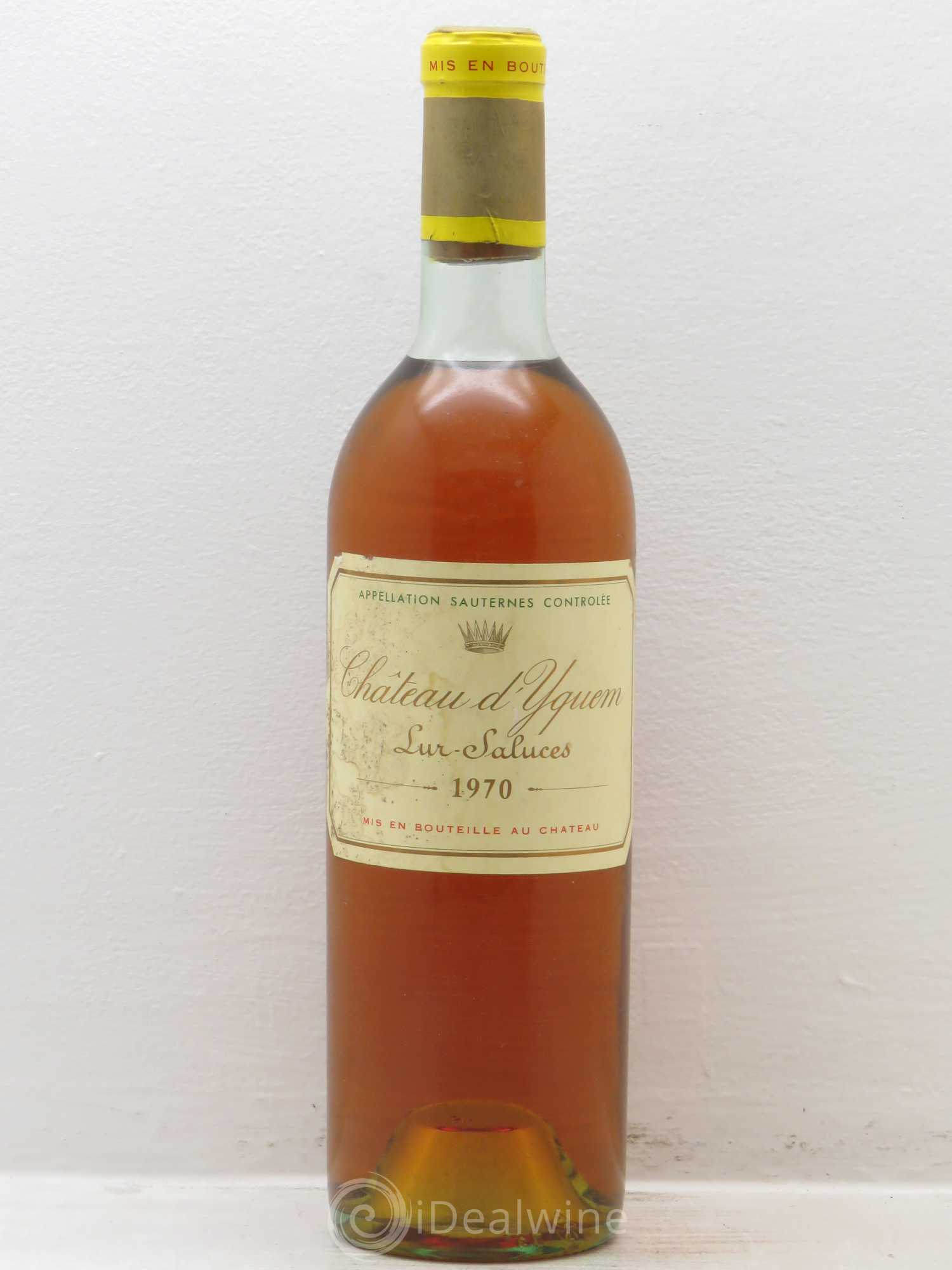 Château d' Yquem 1er Cru Classé Supérieur 1970 - Lotto di 1 bottiglia - 0