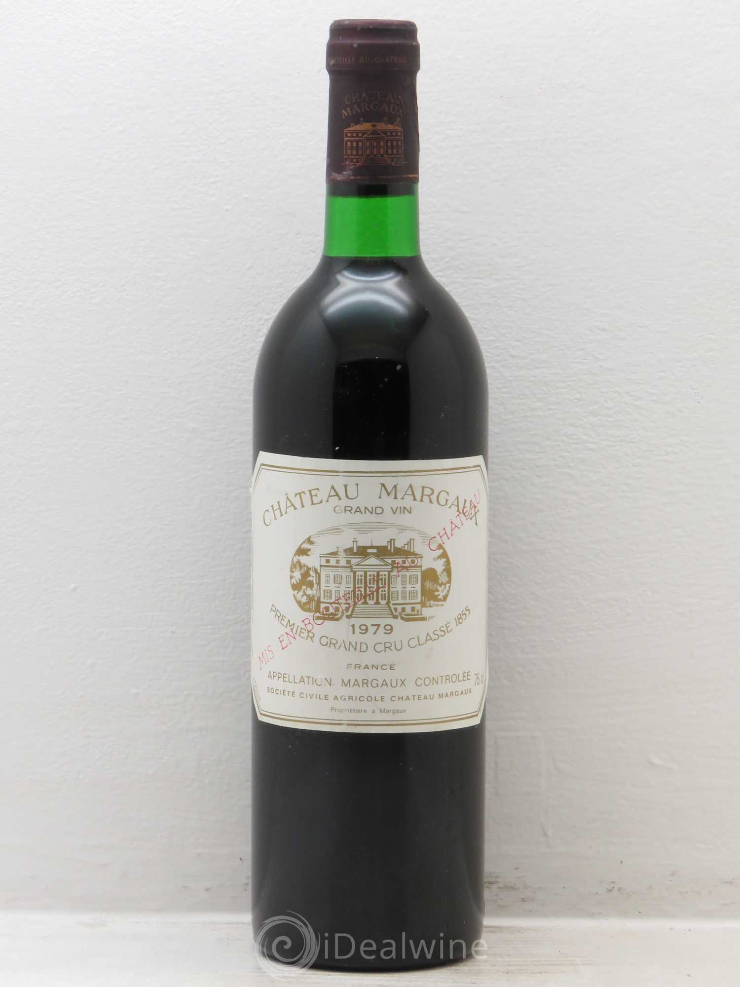 Château Margaux 1er Grand Cru Classé 1979 - Lot de 1 bouteille - 0