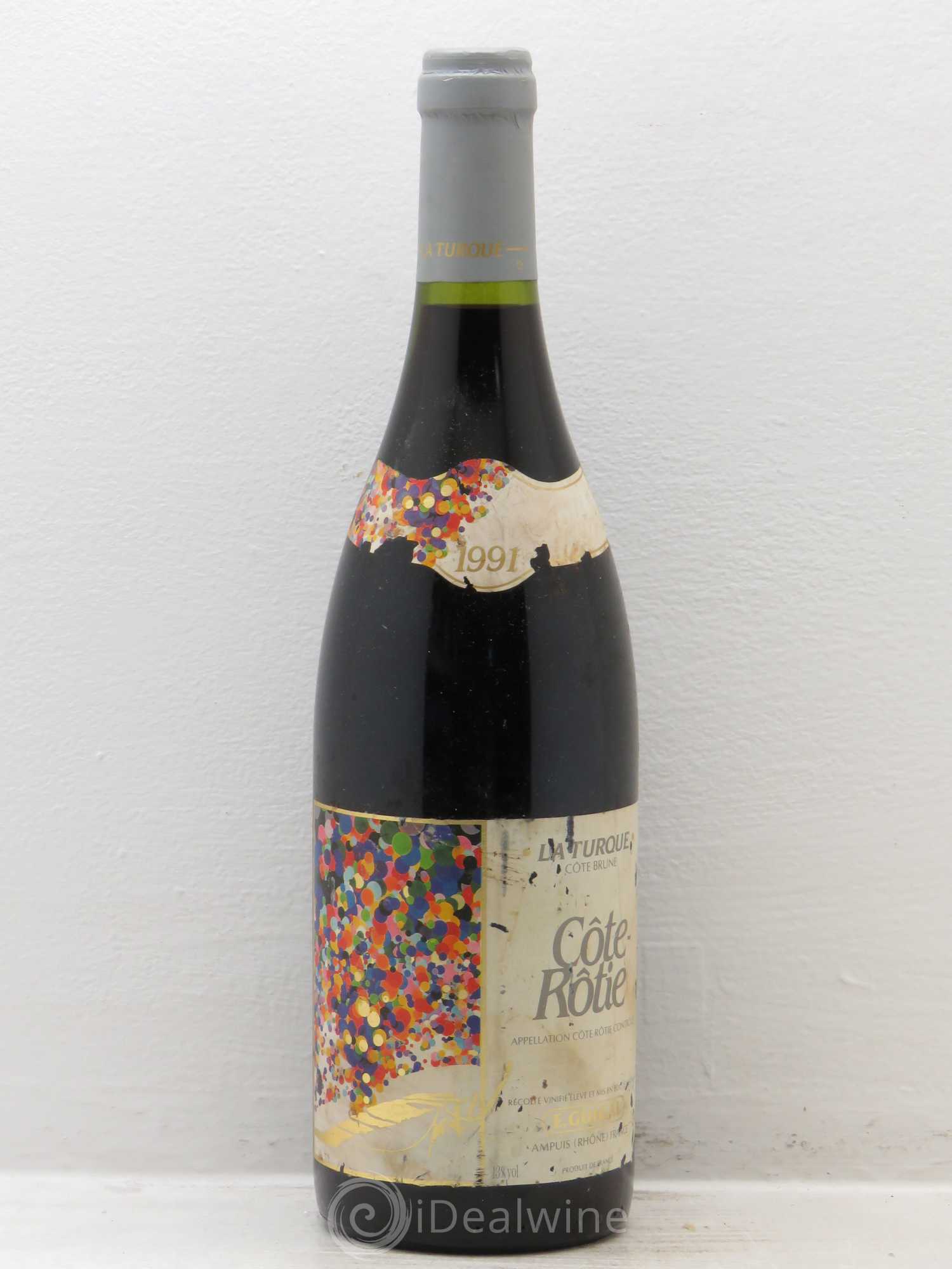 Côte-Rôtie La Turque Guigal 1991 - Lot de 1 bouteille - 0