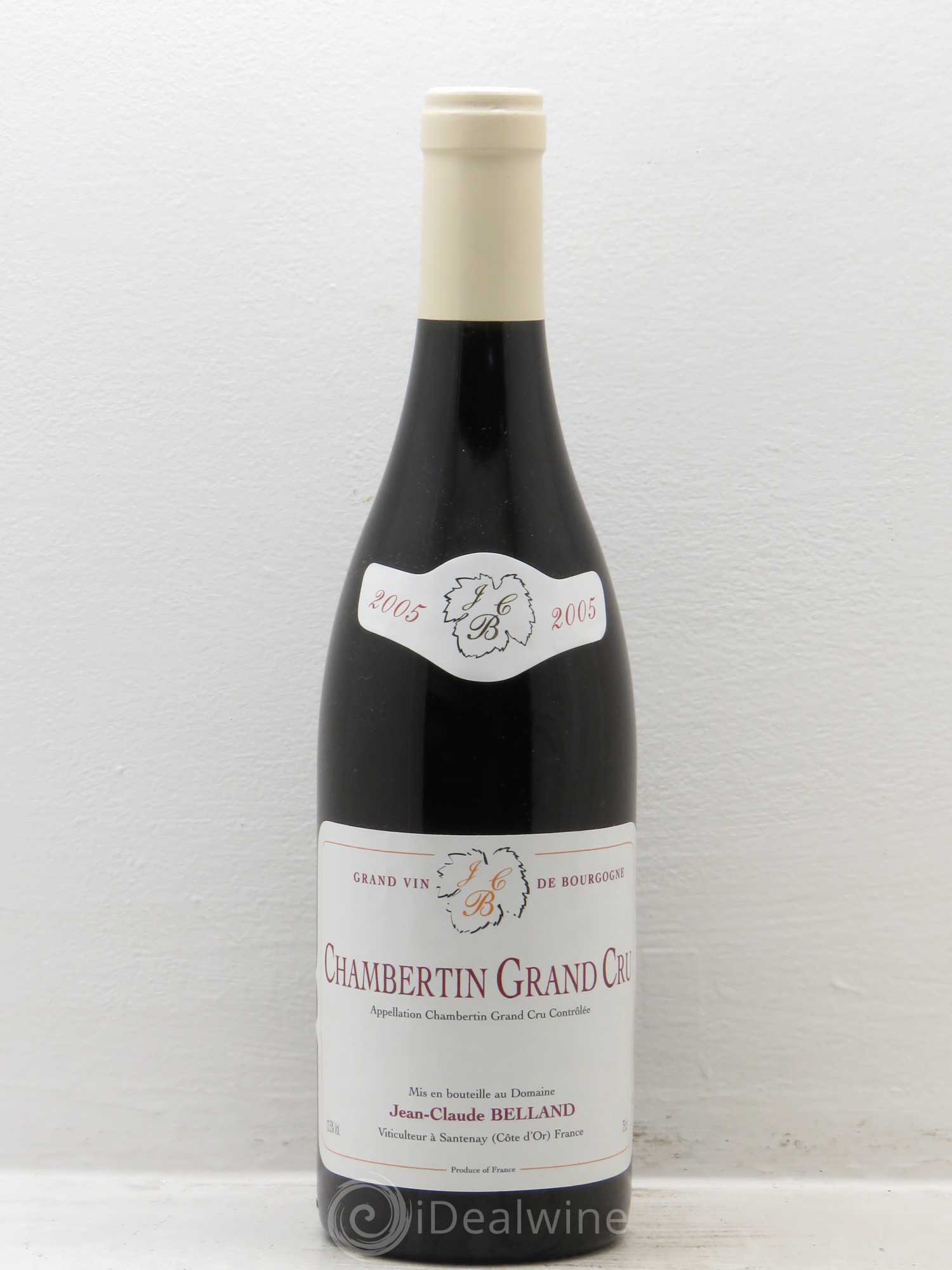 Chambertin Grand Cru Domaine Belland 2005 - Posten von 1 Flasche - 0