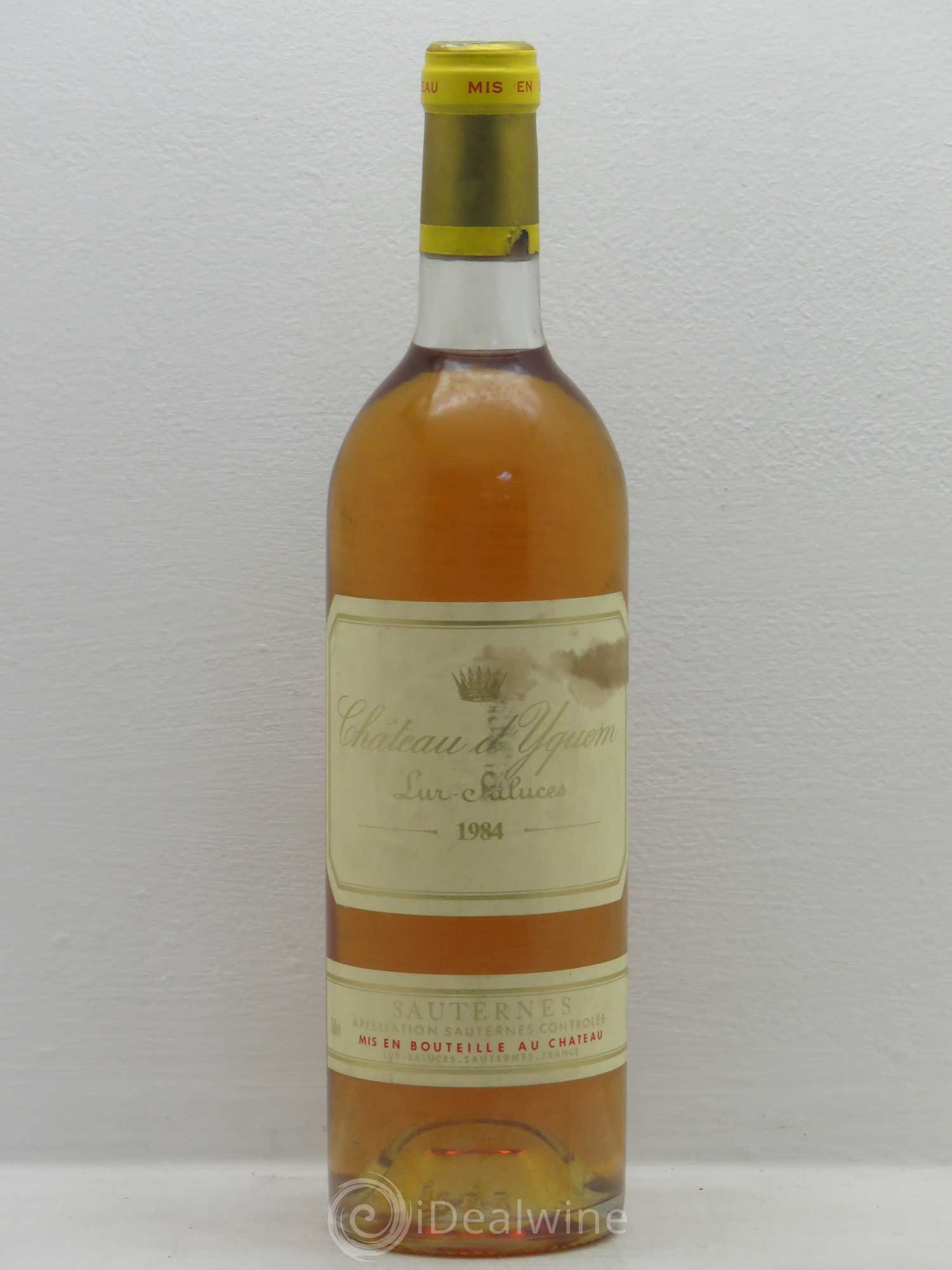 Château d' Yquem 1er Cru Classé Supérieur 1984 - Lotto di 1 bottiglia - 0