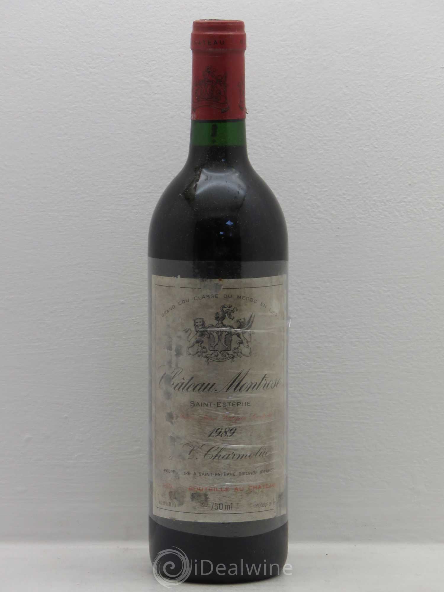 Château Montrose 2ème Grand Cru Classé 1989 - Lot de 1 bouteille - 0