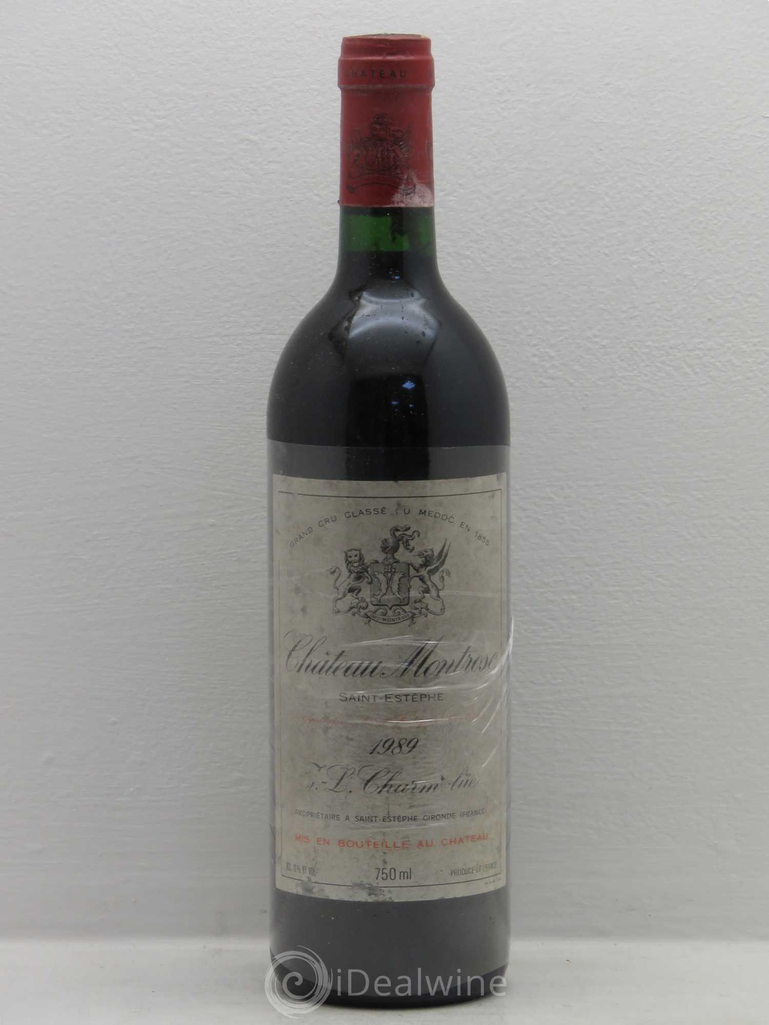 Château Montrose 2ème Grand Cru Classé 1989 - Lot de 1 bouteille - 0