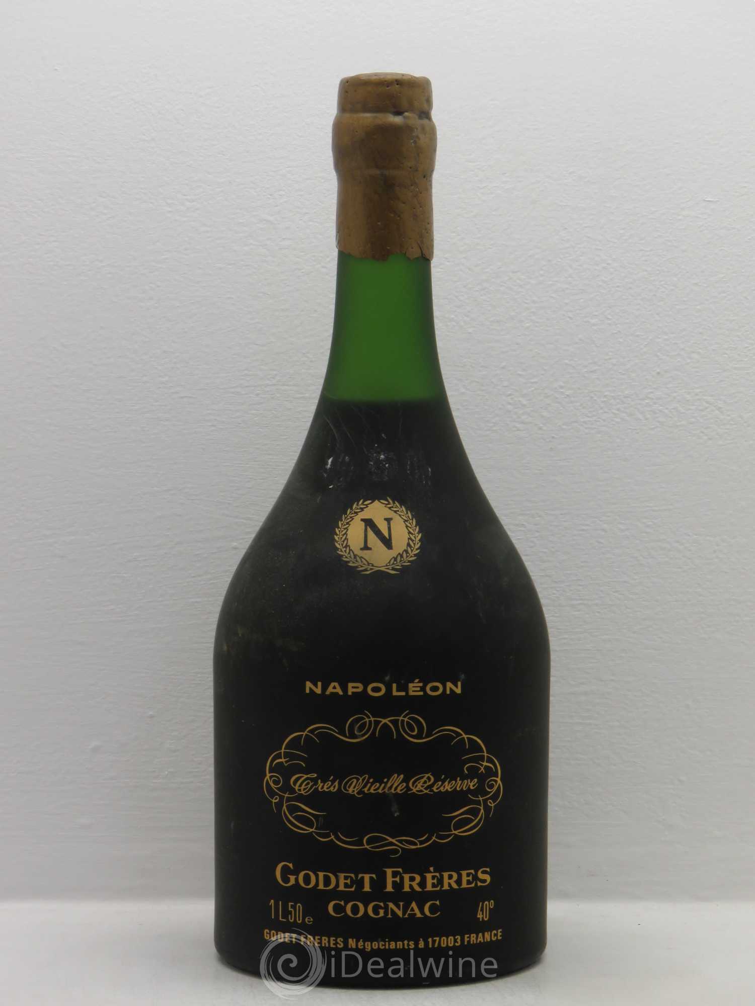 Cognac Napoleon Godet Très Vieille Réserve 40° - Posten von 1 Magnum - 0