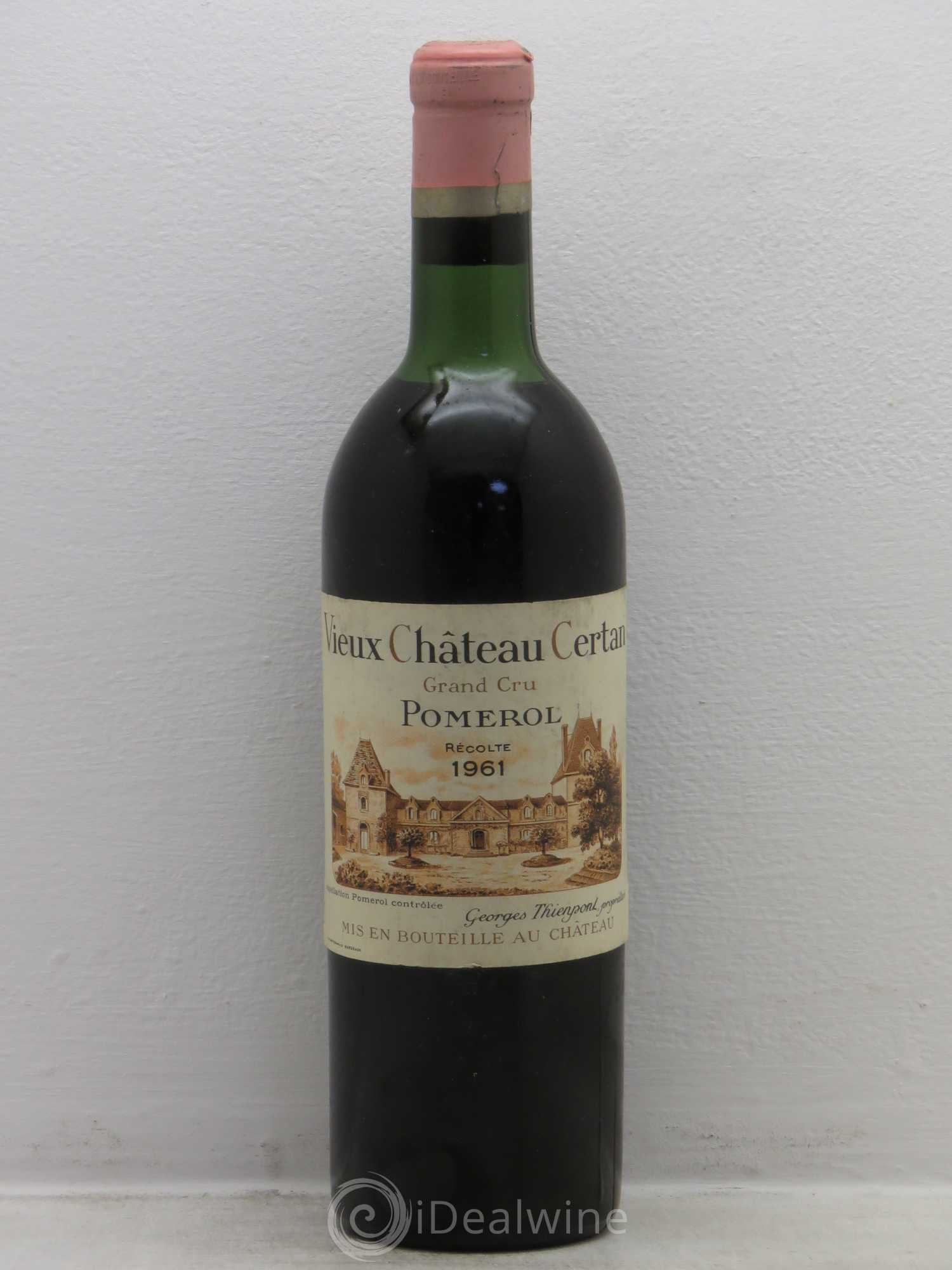 Vieux Château Certan 1961 - Lot de 1 bouteille - 0