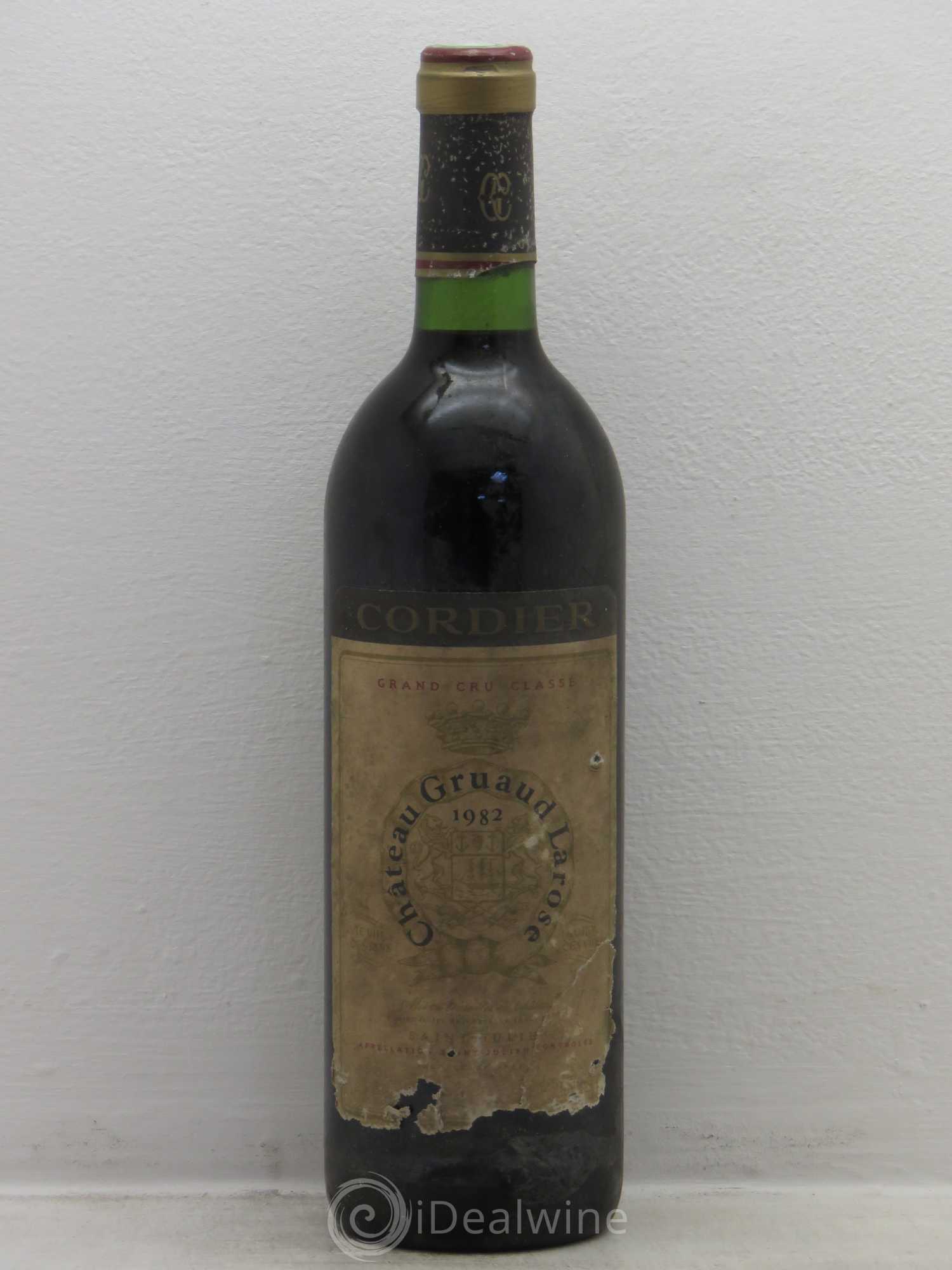Château Gruaud Larose 2ème Grand Cru Classé 1982 - Lot de 1 bouteille - 0