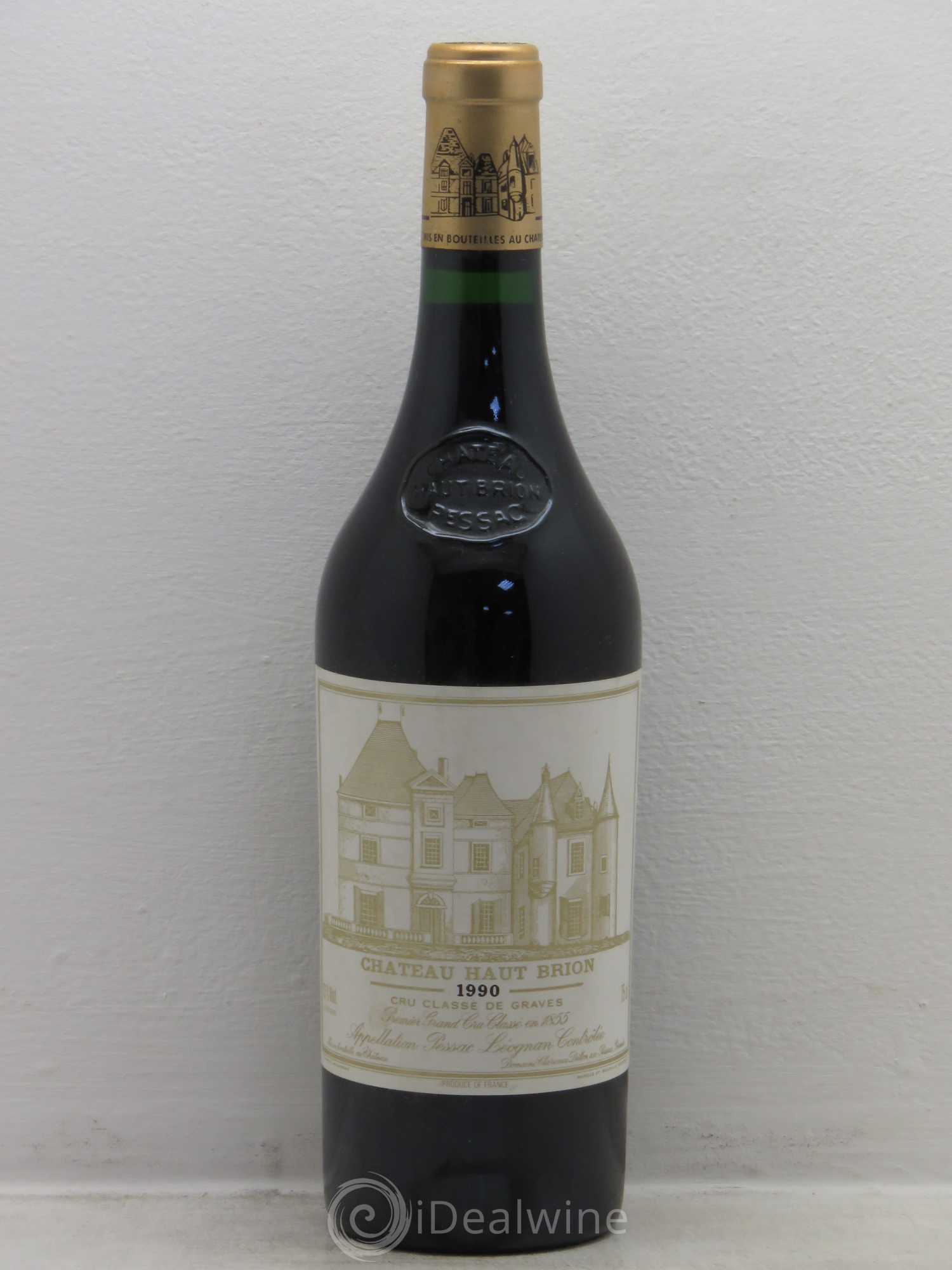 Château Haut Brion 1er Grand Cru Classé 1990 - Lot de 1 bouteille - 0