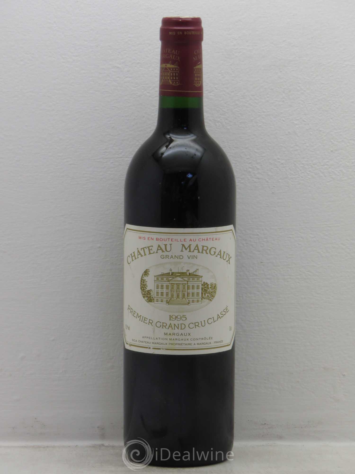 Château Margaux 1er Grand Cru Classé 1995 - Lot de 1 bouteille - 0