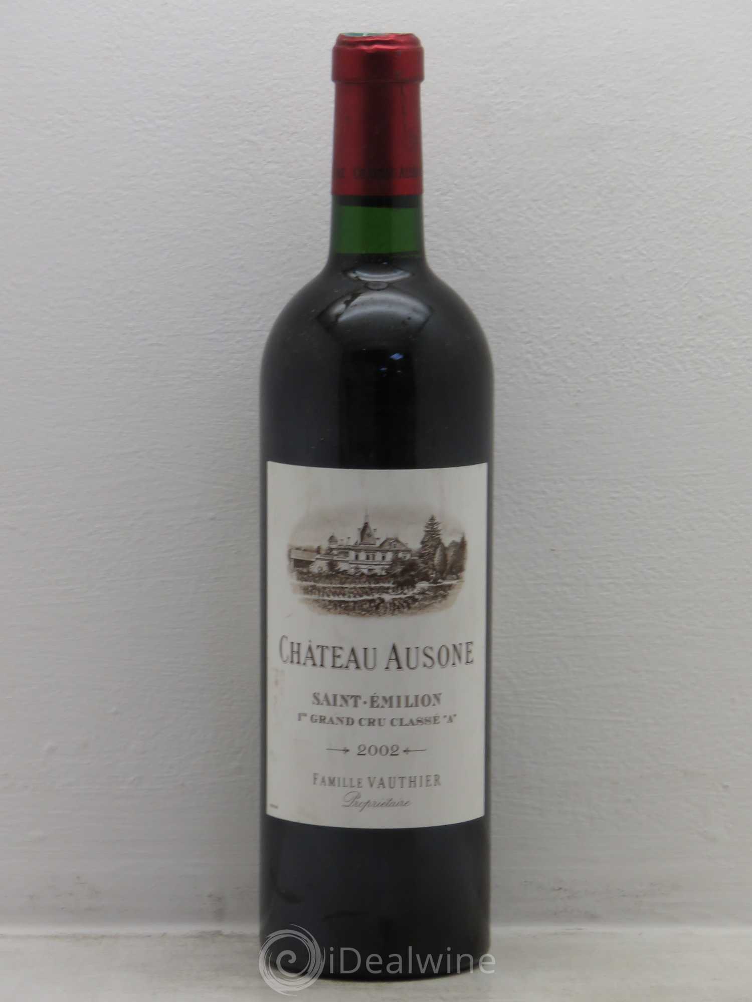 Château Ausone 1er Grand Cru Classé A 2002 - Lot de 1 bouteille - 0
