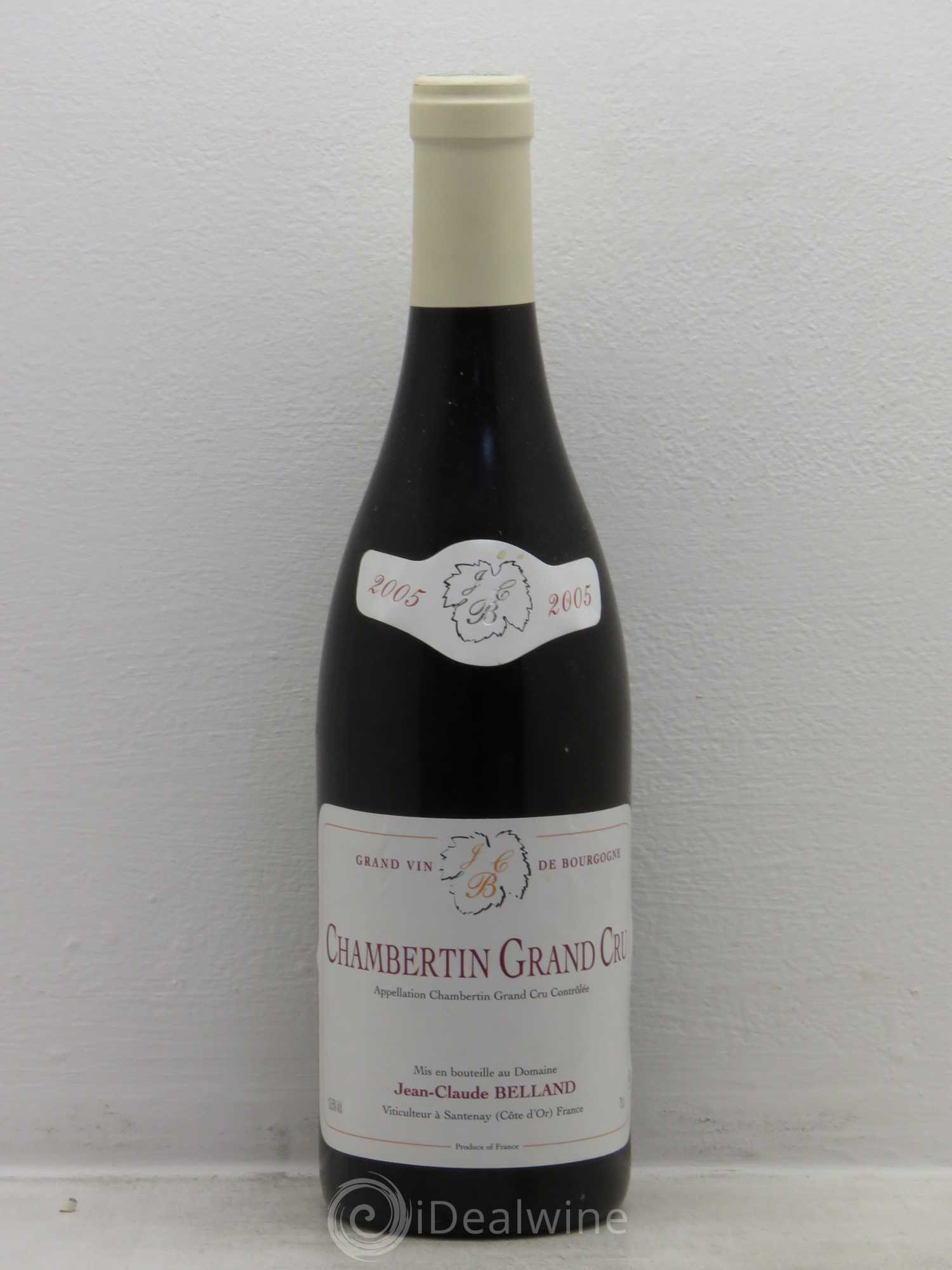 Chambertin Grand Cru Domaine Belland 2005 - Posten von 1 Flasche - 0