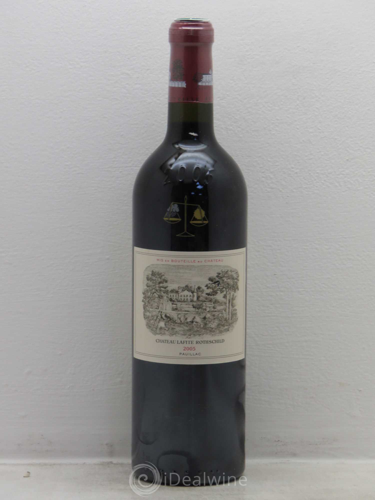 Château Lafite Rothschild 1er Grand Cru Classé 2005 - Lot de 1 bouteille - 0
