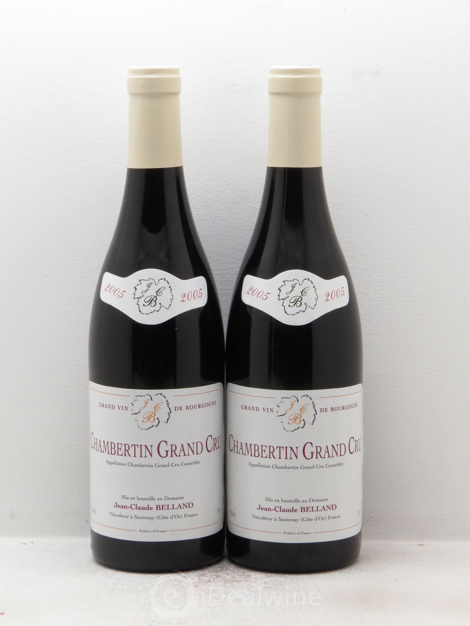 Chambertin Grand Cru Jean-Claude Belland 2005 - Posten von 2 Flaschen - 0