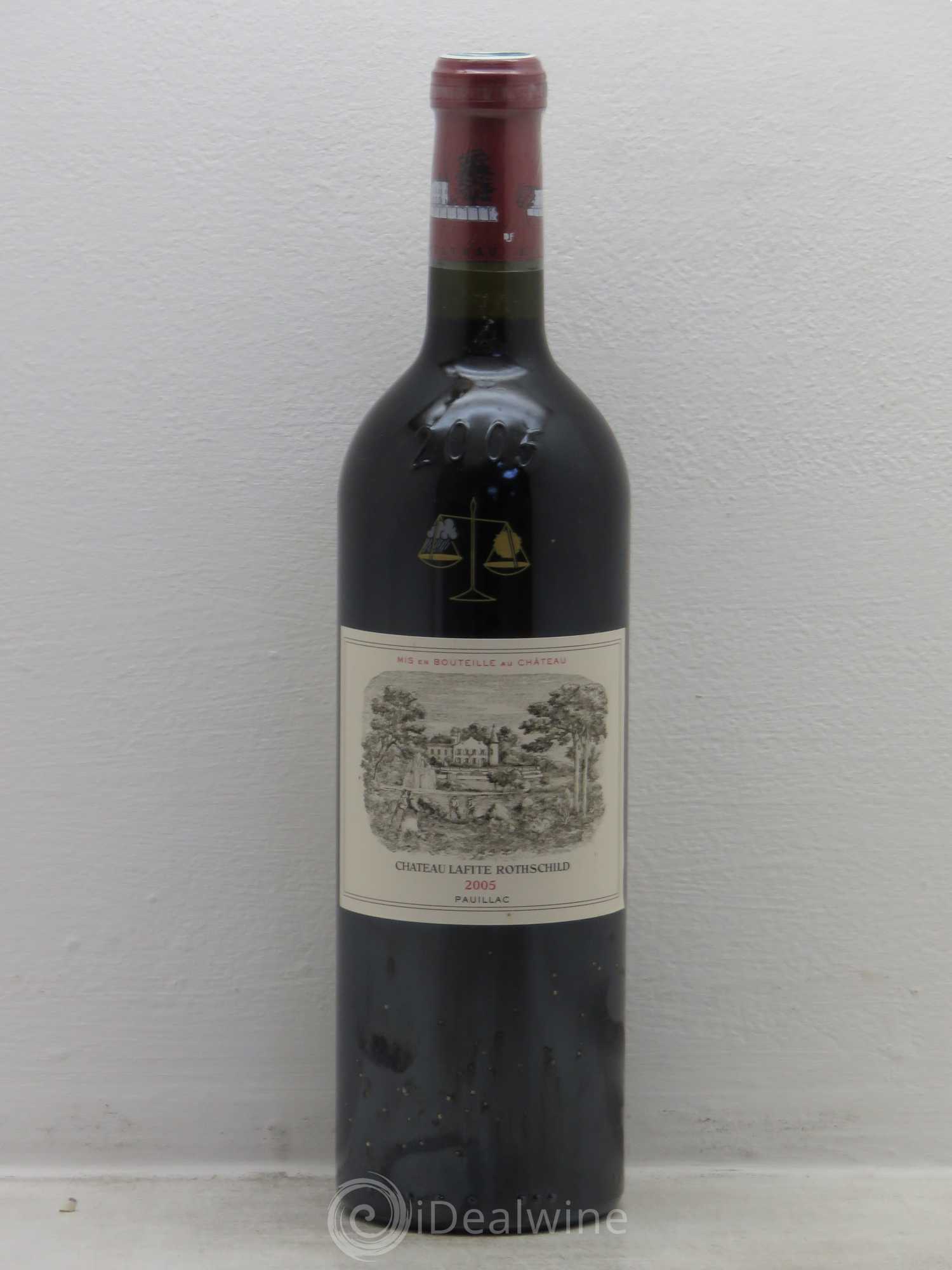 Château Lafite Rothschild 1er Grand Cru Classé 2005 - Lot de 1 bouteille - 0