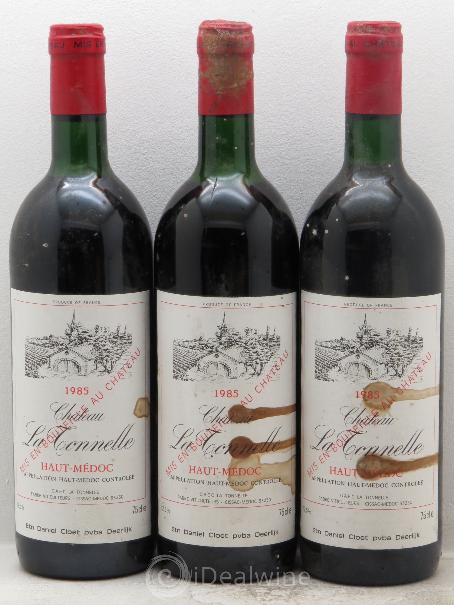 Haut Médoc La Tonnelle 2000 - Posten von 3 Flaschen - 0