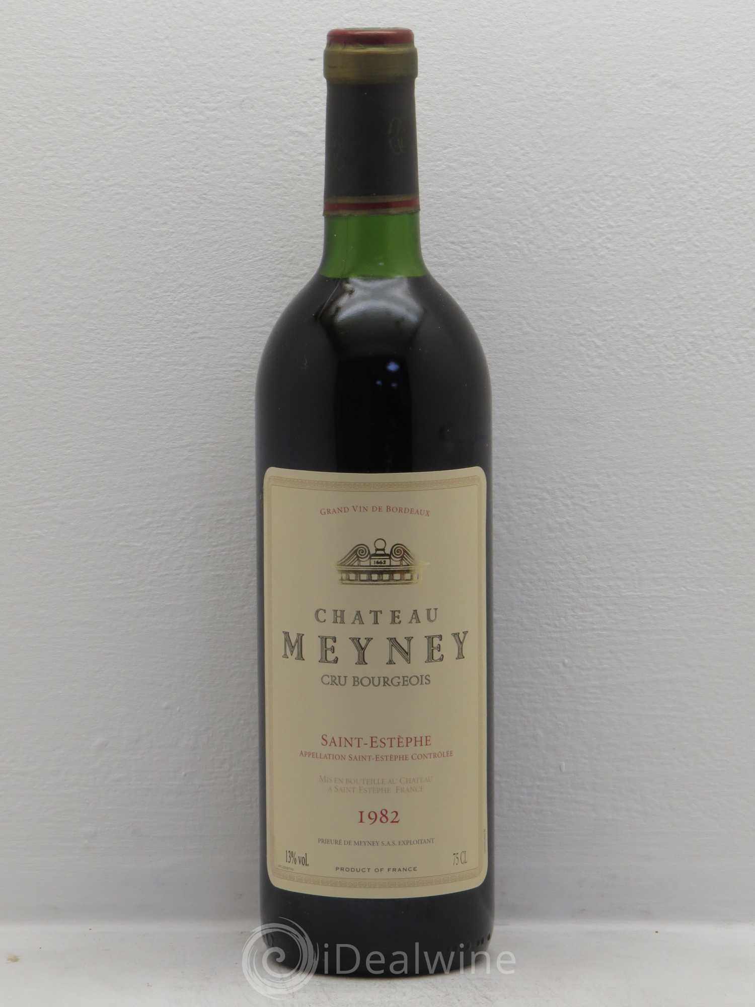 Château Meyney 1982 - Lot de 1 bouteille - 0