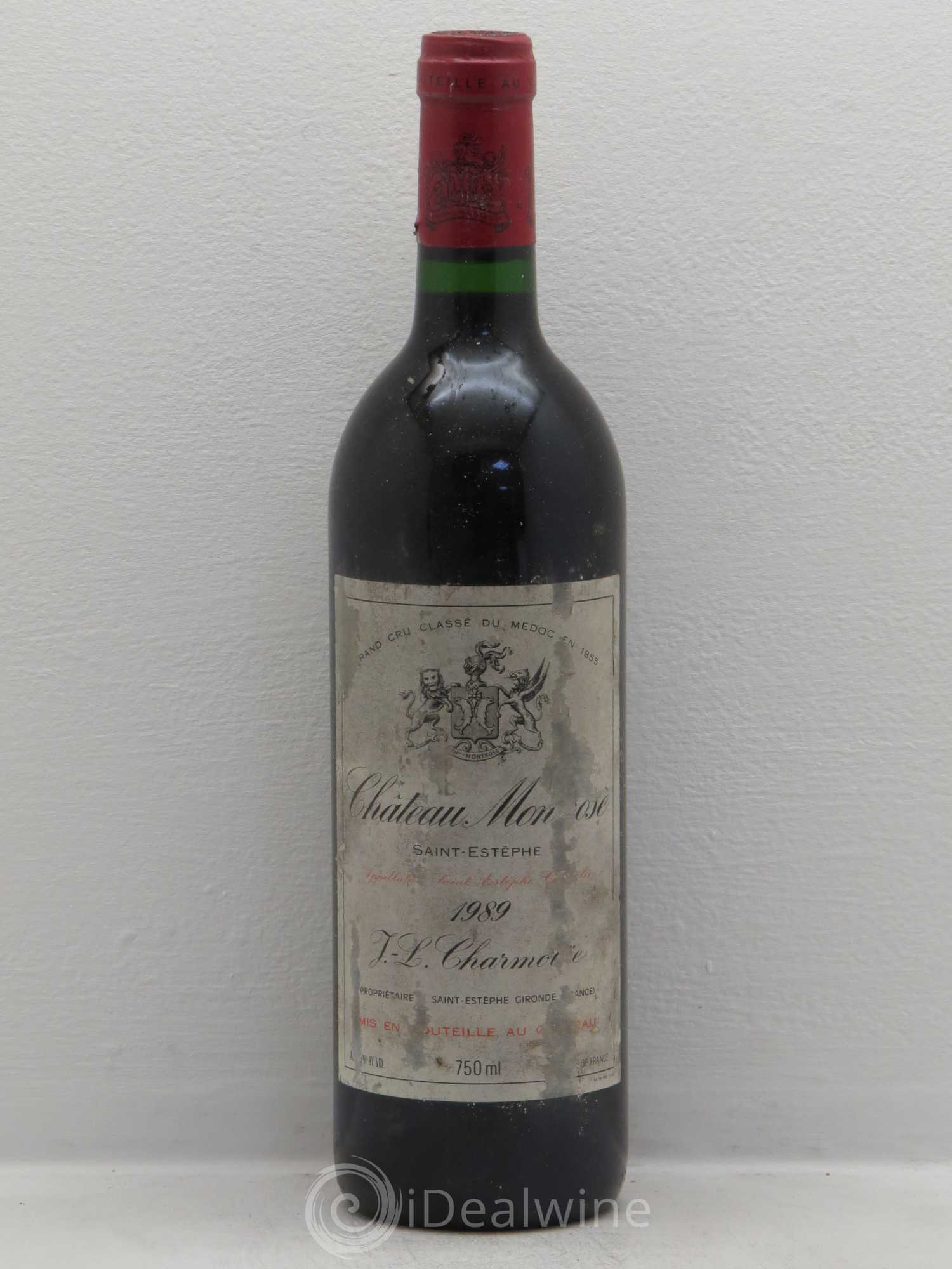 Château Montrose 2ème Grand Cru Classé 1989 - Lot de 1 bouteille - 0