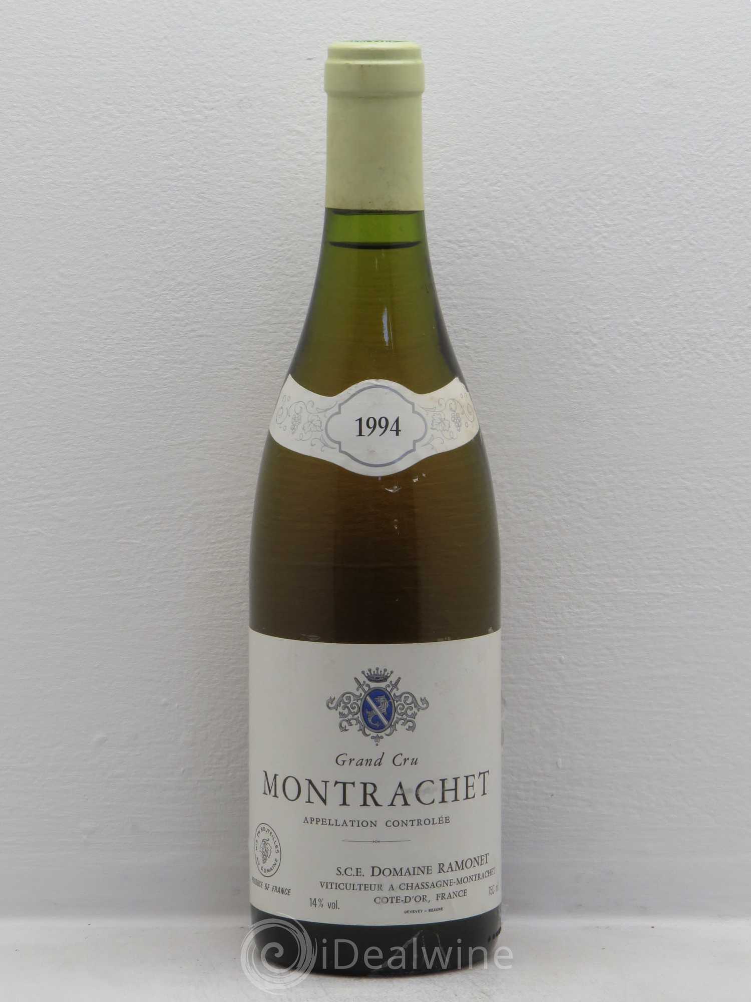 Montrachet Grand Cru Ramonet (Domaine) 1994 - Lot de 1 bouteille - 0