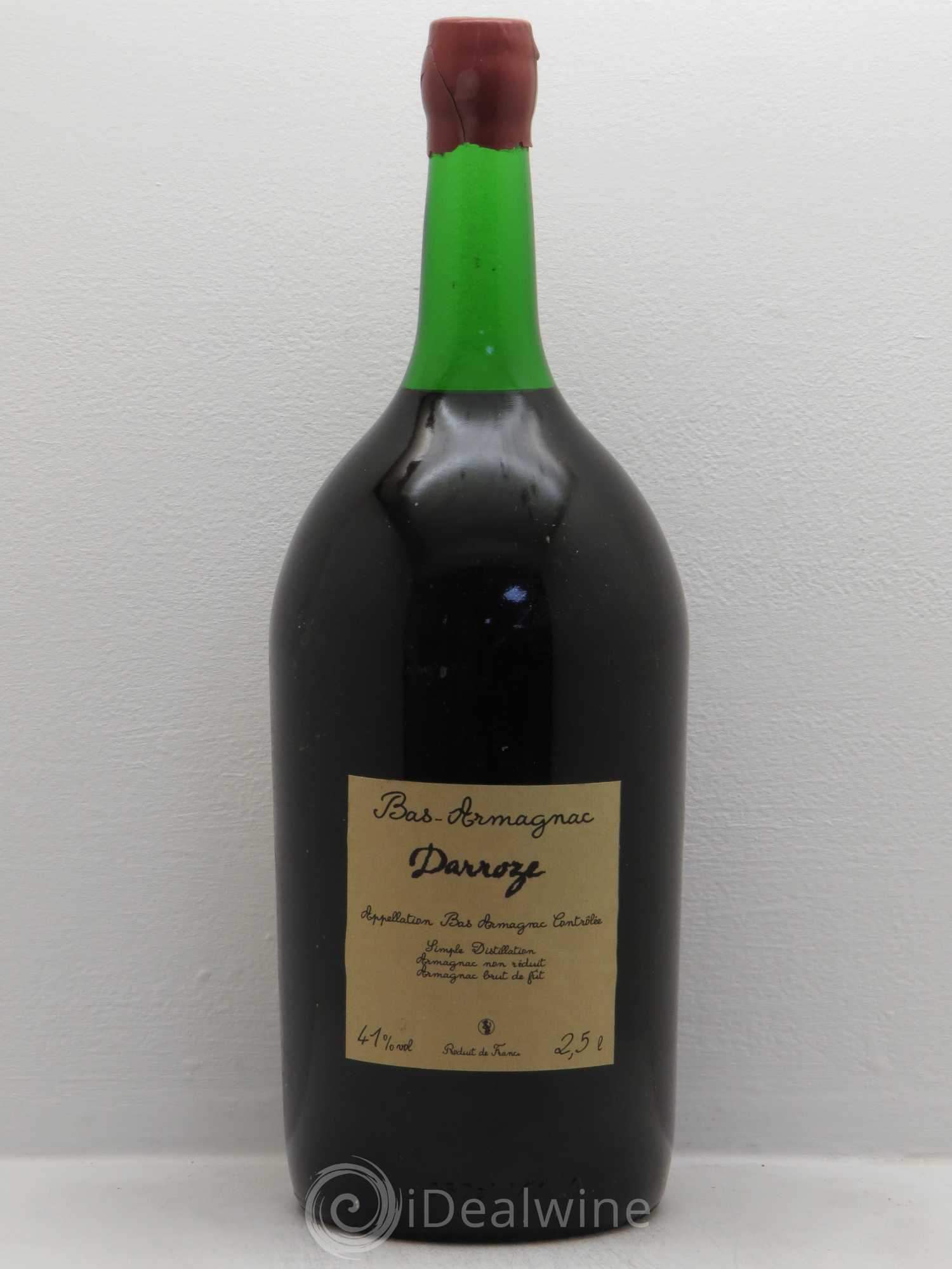 Bas-Armagnac Francis Darroze Château La Brise 1918 - Posten von 1 Doppel-Magnum - 0