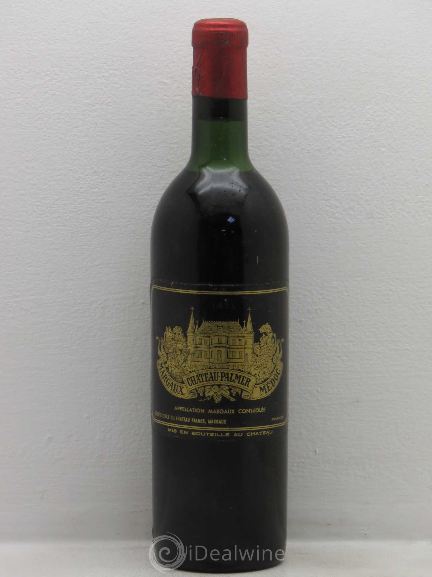 Château Palmer 3ème Grand Cru Classé 1959 - Lot de 1 bouteille - 0