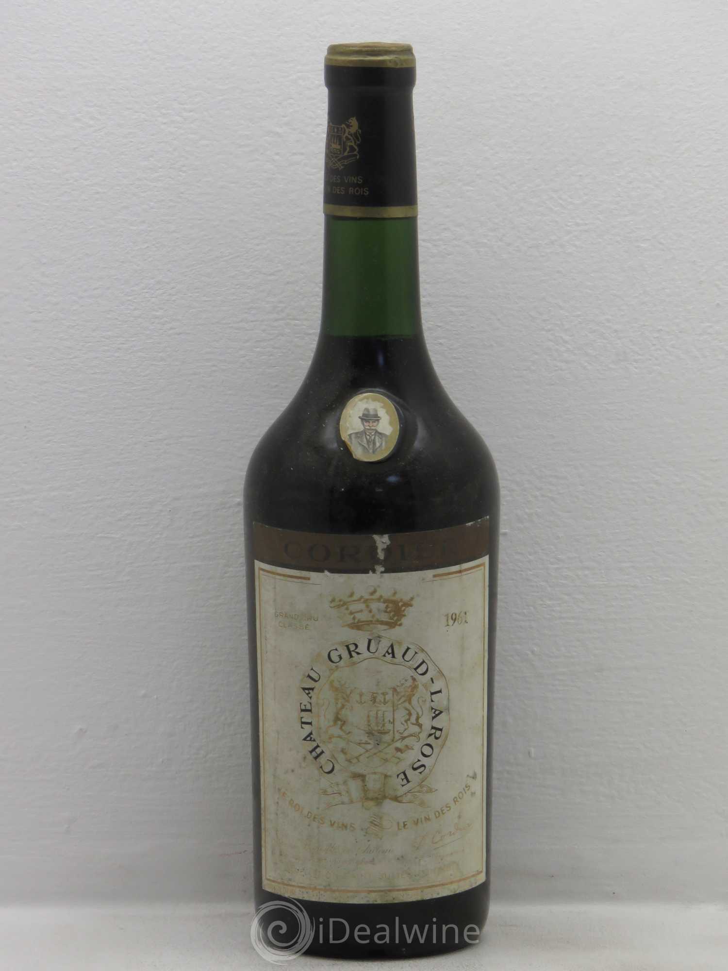 Château Gruaud Larose 2ème Grand Cru Classé 1961 - Lot de 1 bouteille - 0