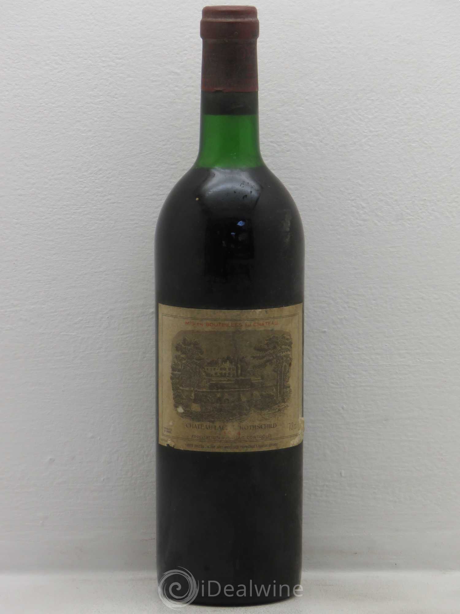 Château Lafite Rothschild 1er Grand Cru Classé 1974 - Lot de 1 bouteille - 0
