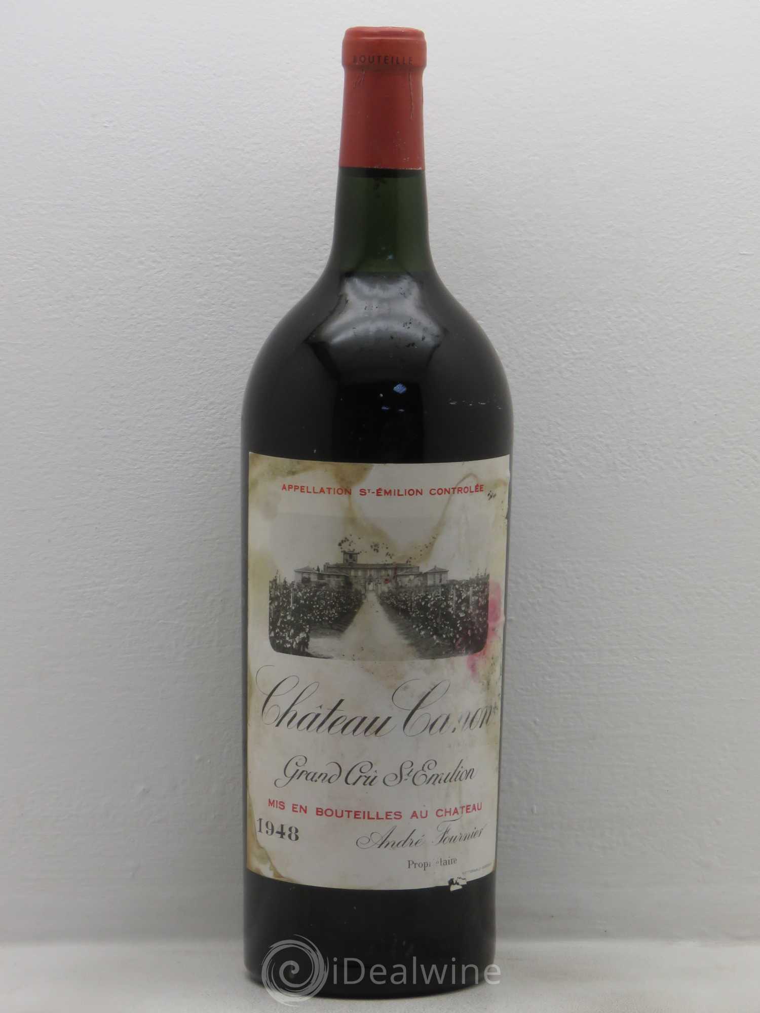 Château Canon 1er Grand Cru Classé B 1948 - Lot de 1 magnum - 0