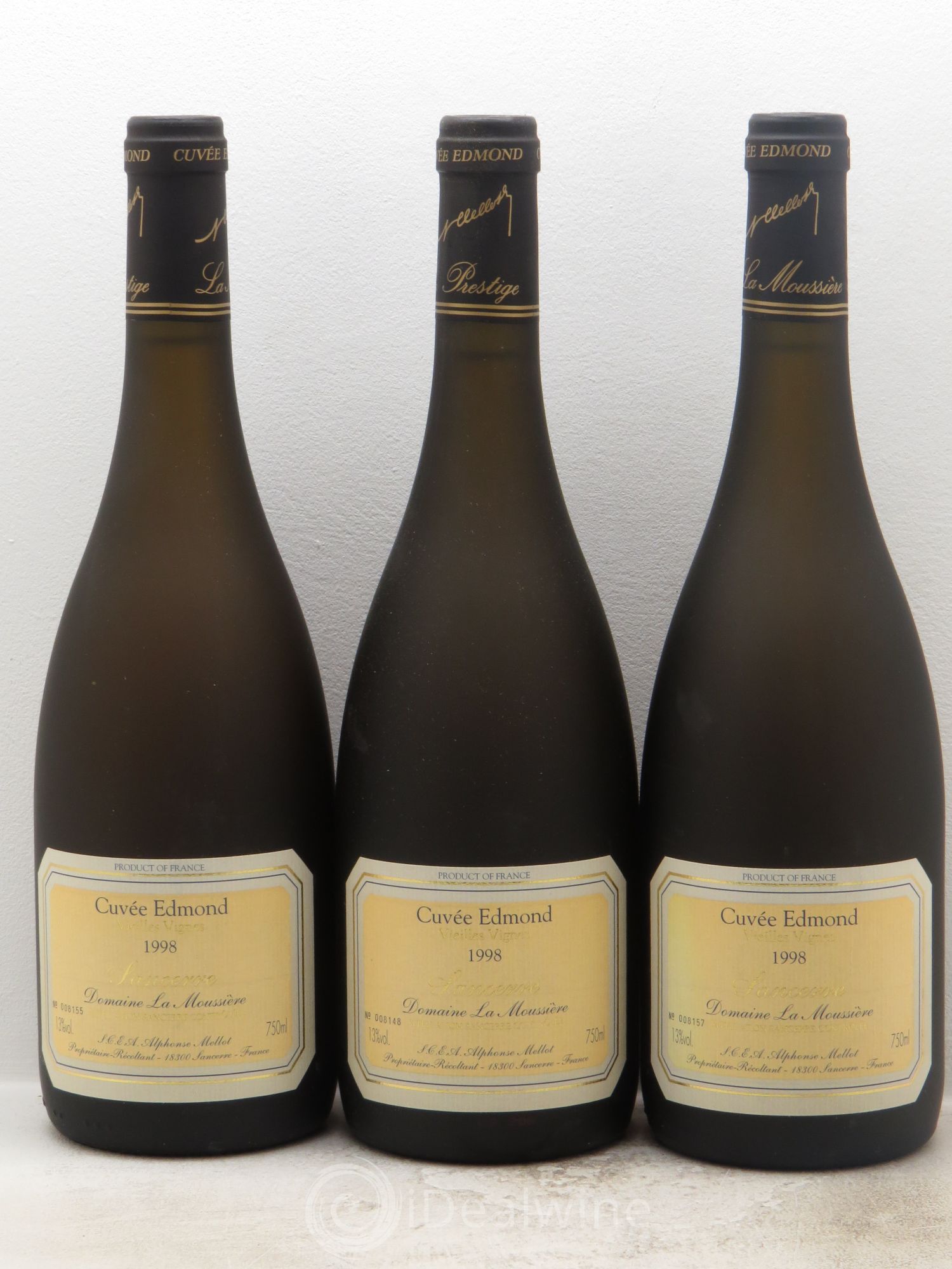 Sancerre Cuvée Edmond Alphonse Mellot 1998 - Posten von 3 Flaschen - 0