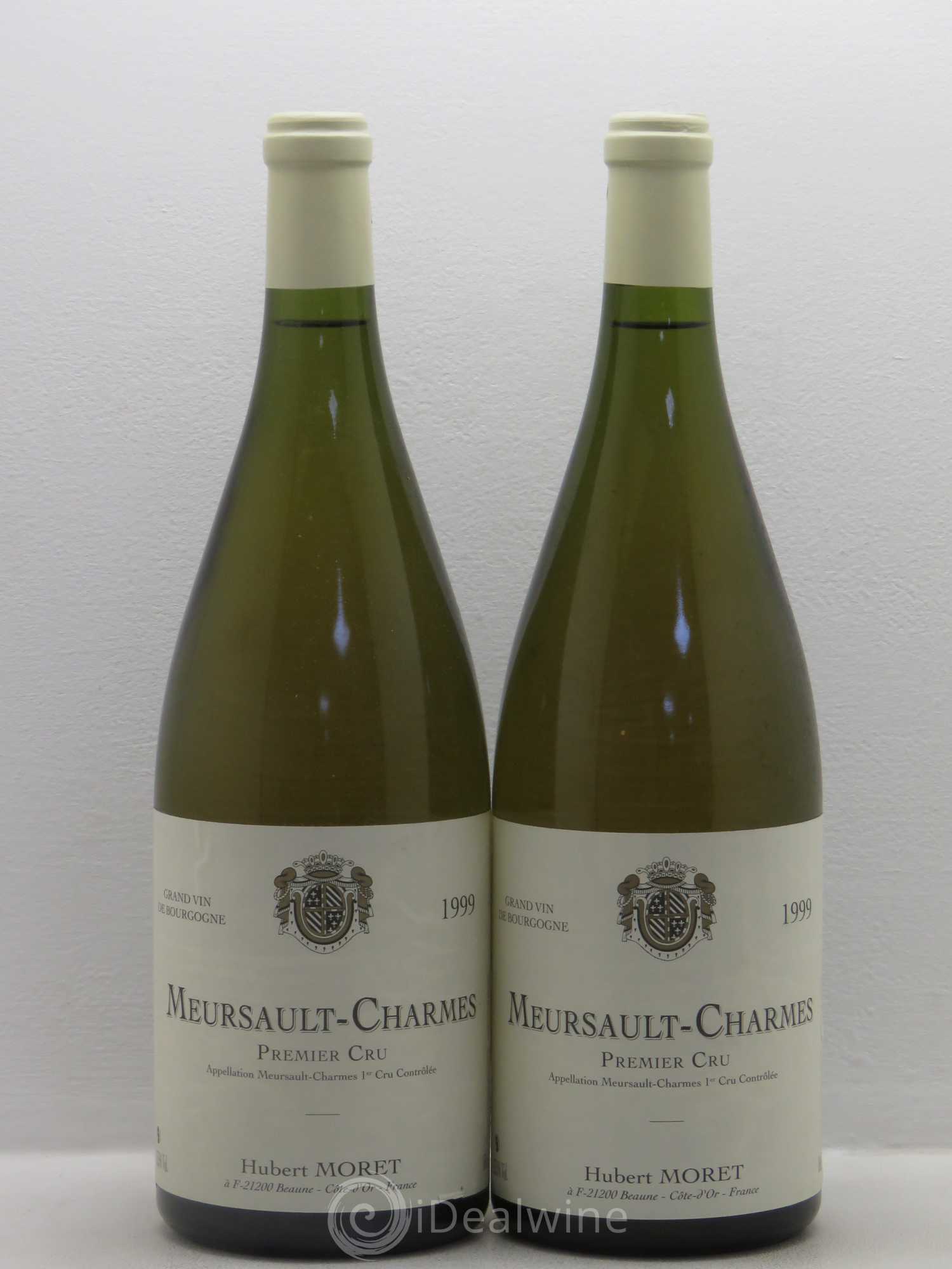 Meursault 1er Cru Charmes Hubert Moret 1999 - Posten von 2 Magnum - 0