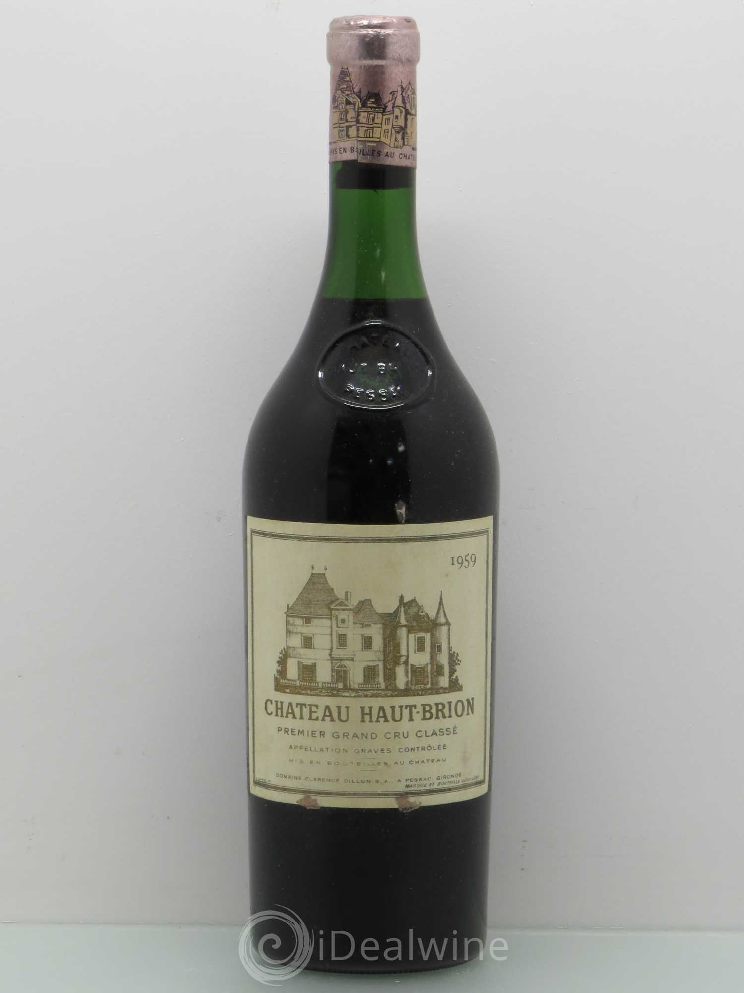 Château Haut Brion 1er Grand Cru Classé 1959 - Lot de 1 bouteille - 0
