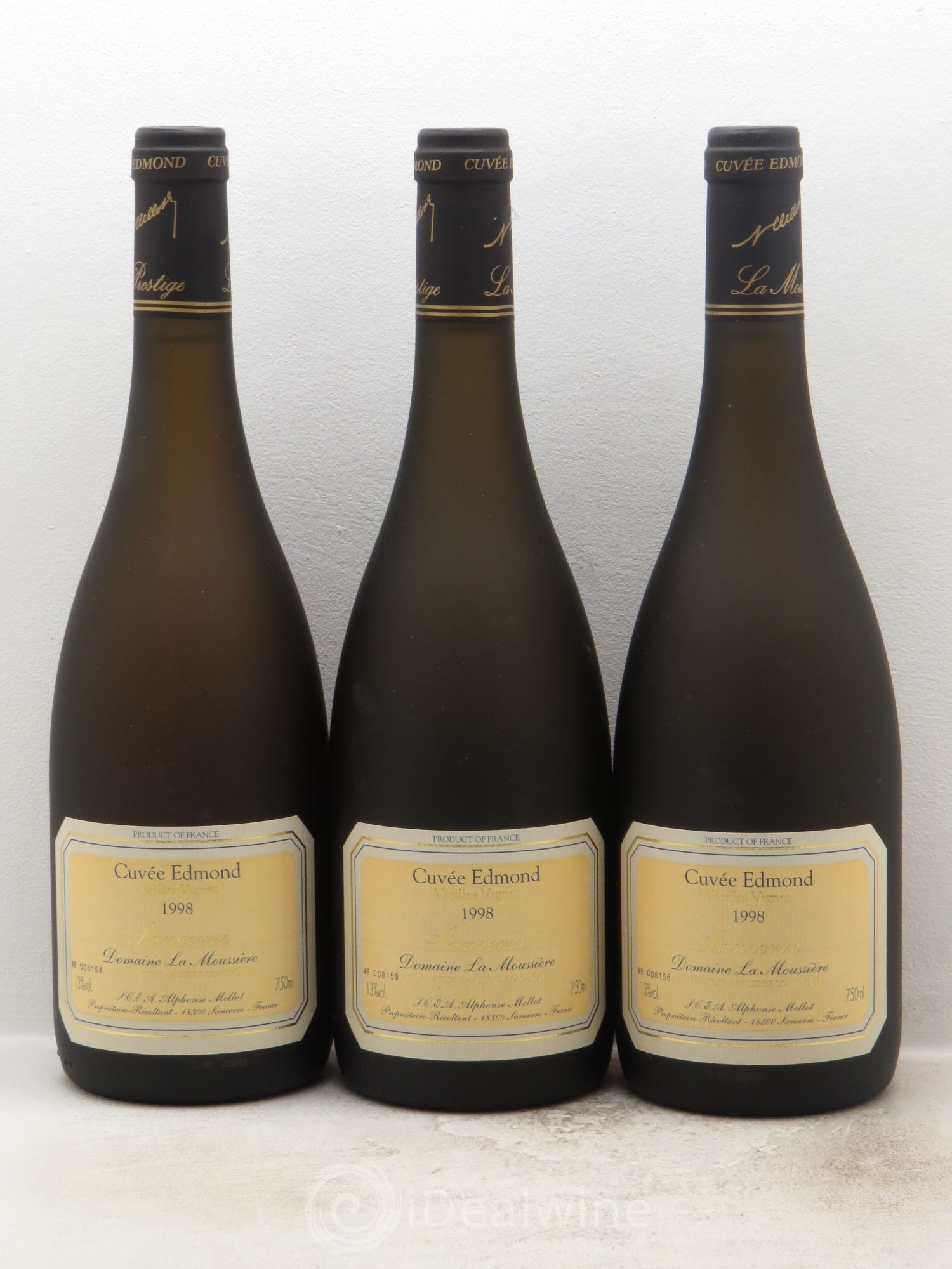 Sancerre Cuvée Edmond Alphonse Mellot 1998 - Posten von 3 Flaschen - 0
