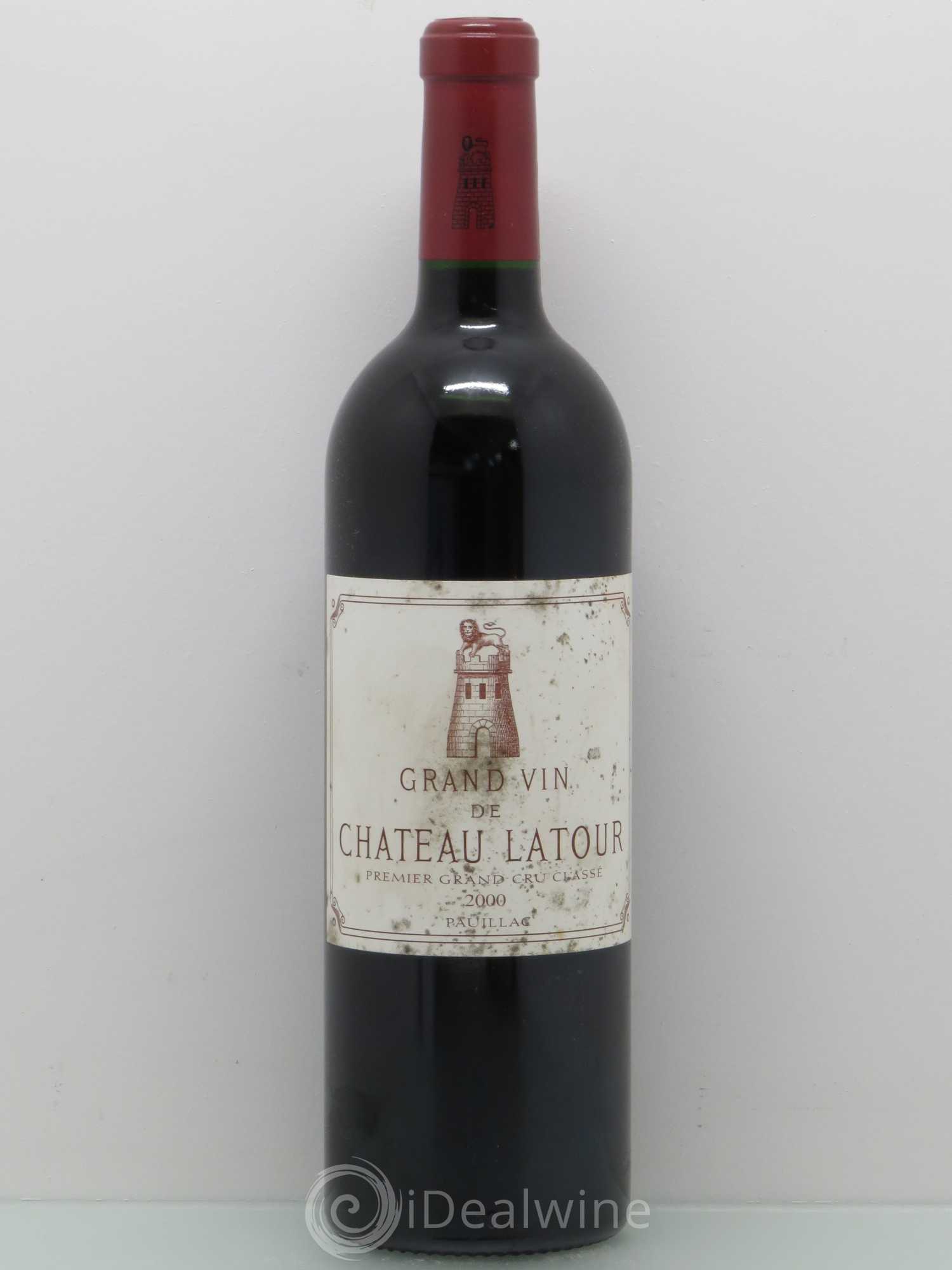 Château Latour 1er Grand Cru Classé 2000 - Lot de 1 bouteille - 0