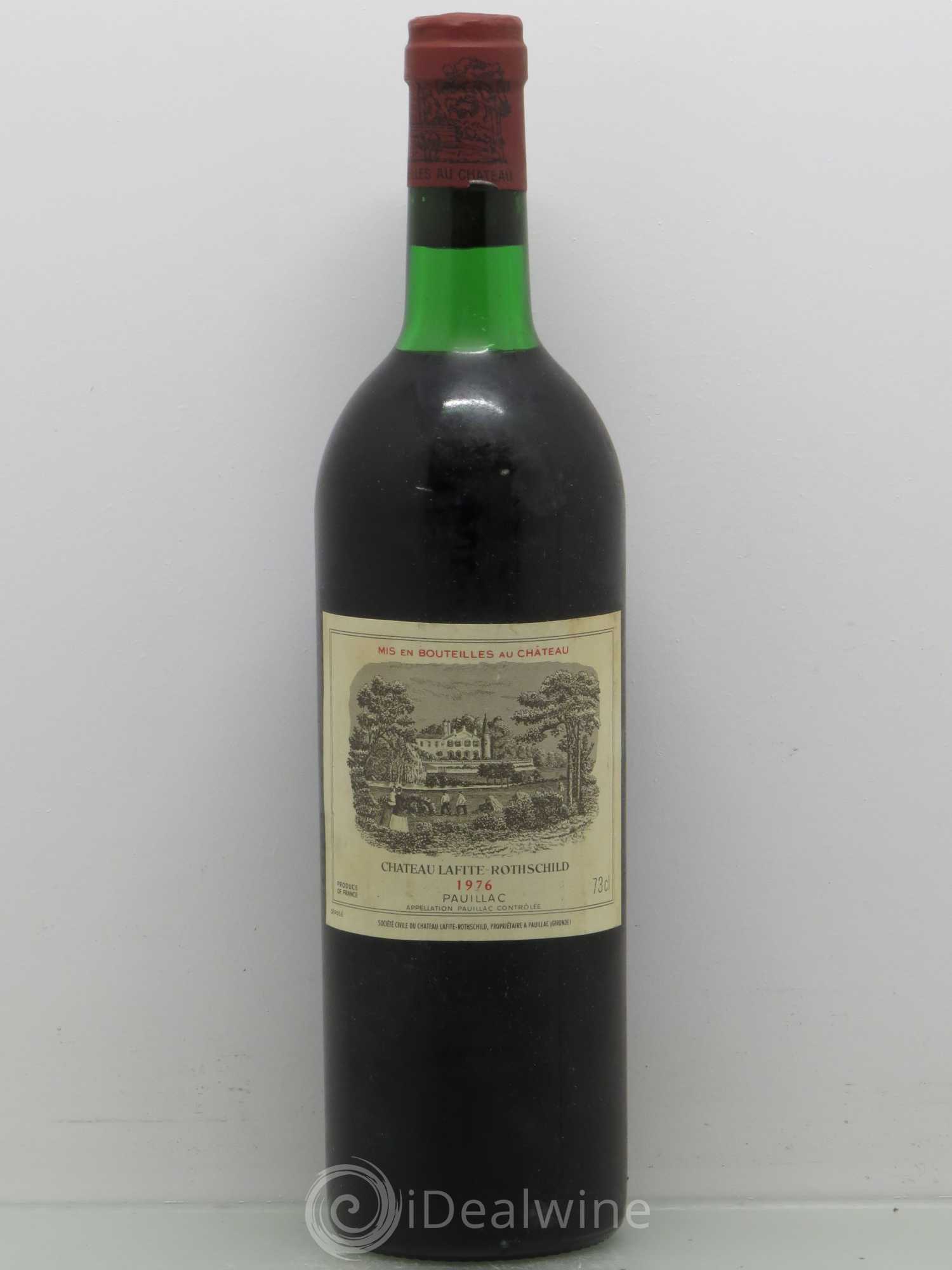 Château Lafite Rothschild 1er Grand Cru Classé 1976 - Lot de 1 bouteille - 0