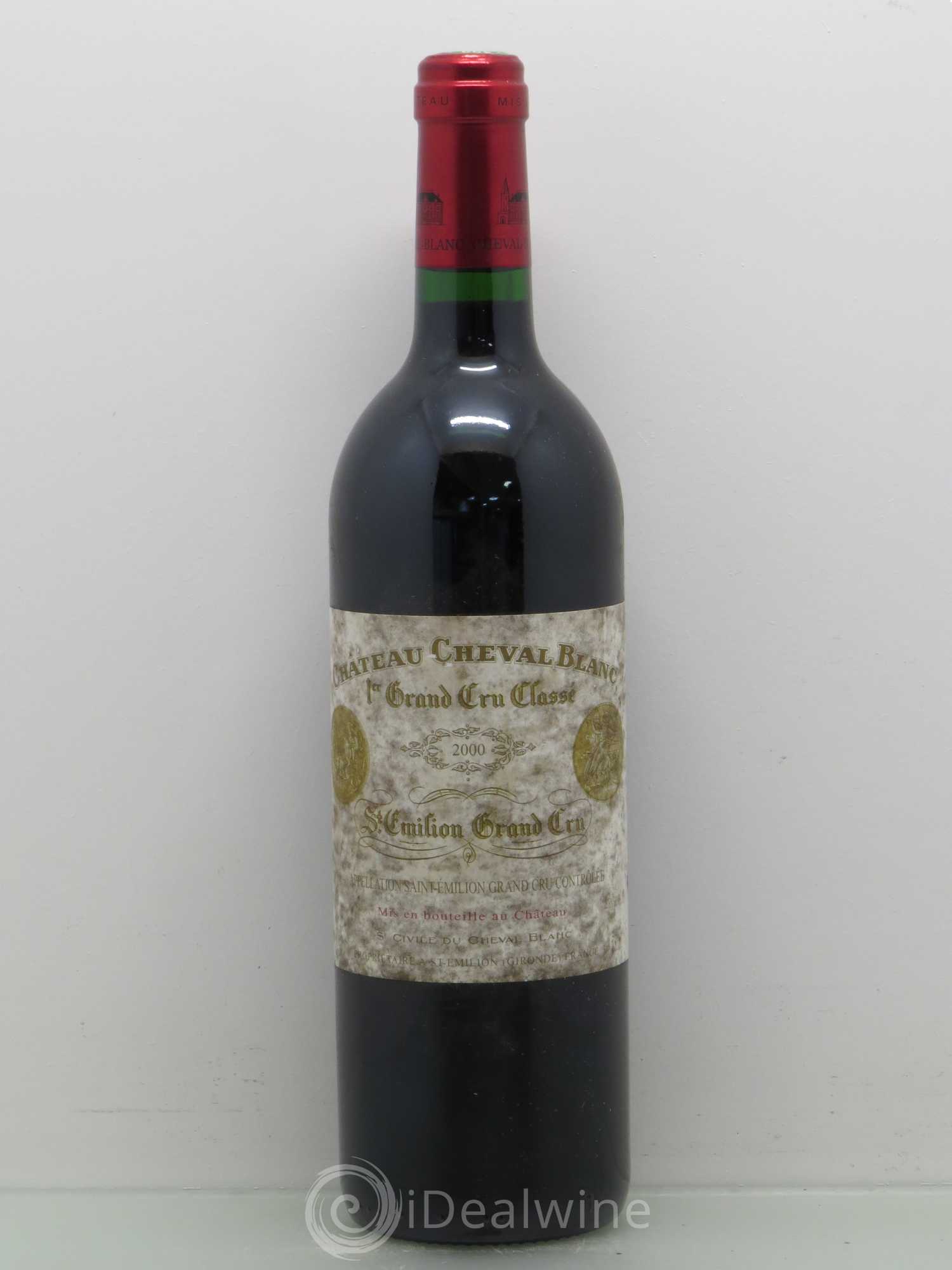 Château Cheval Blanc 1er Grand Cru Classé A 2000 - Lot de 1 bouteille - 0
