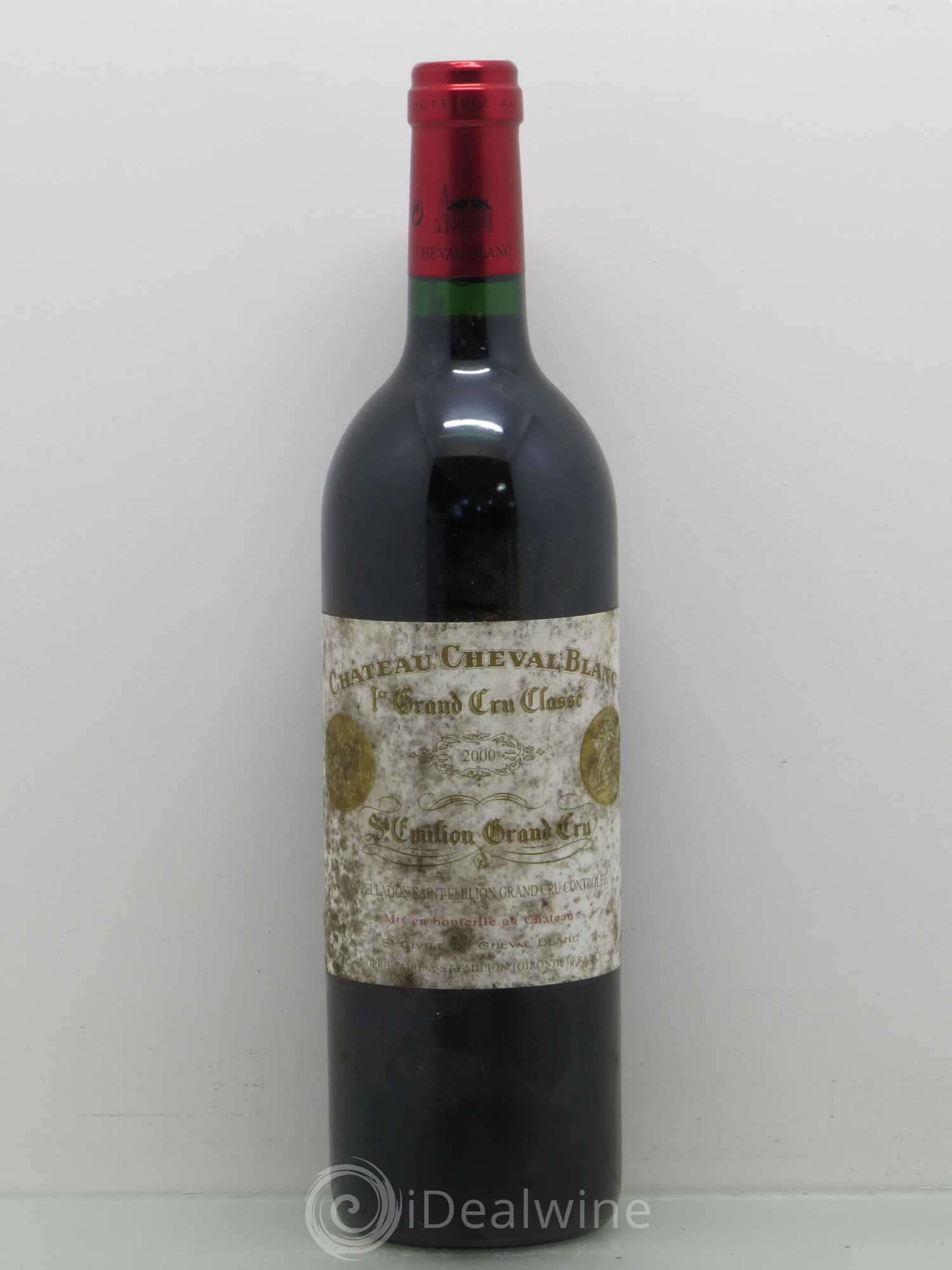 Château Cheval Blanc 1er Grand Cru Classé A 2000 - Lot de 1 bouteille - 0