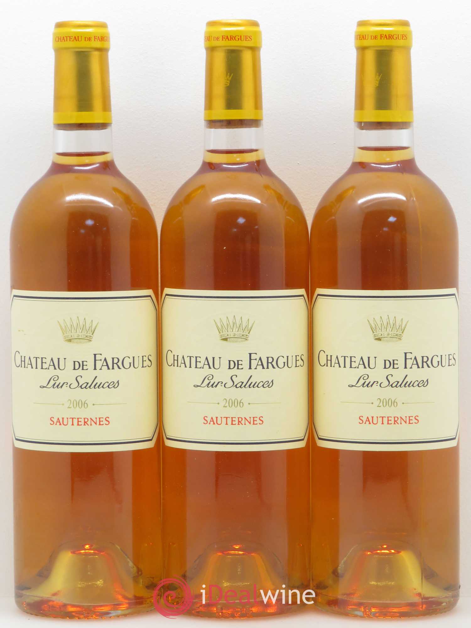 Château de Fargues 2006 - Lotto di 3 bottiglie - 0